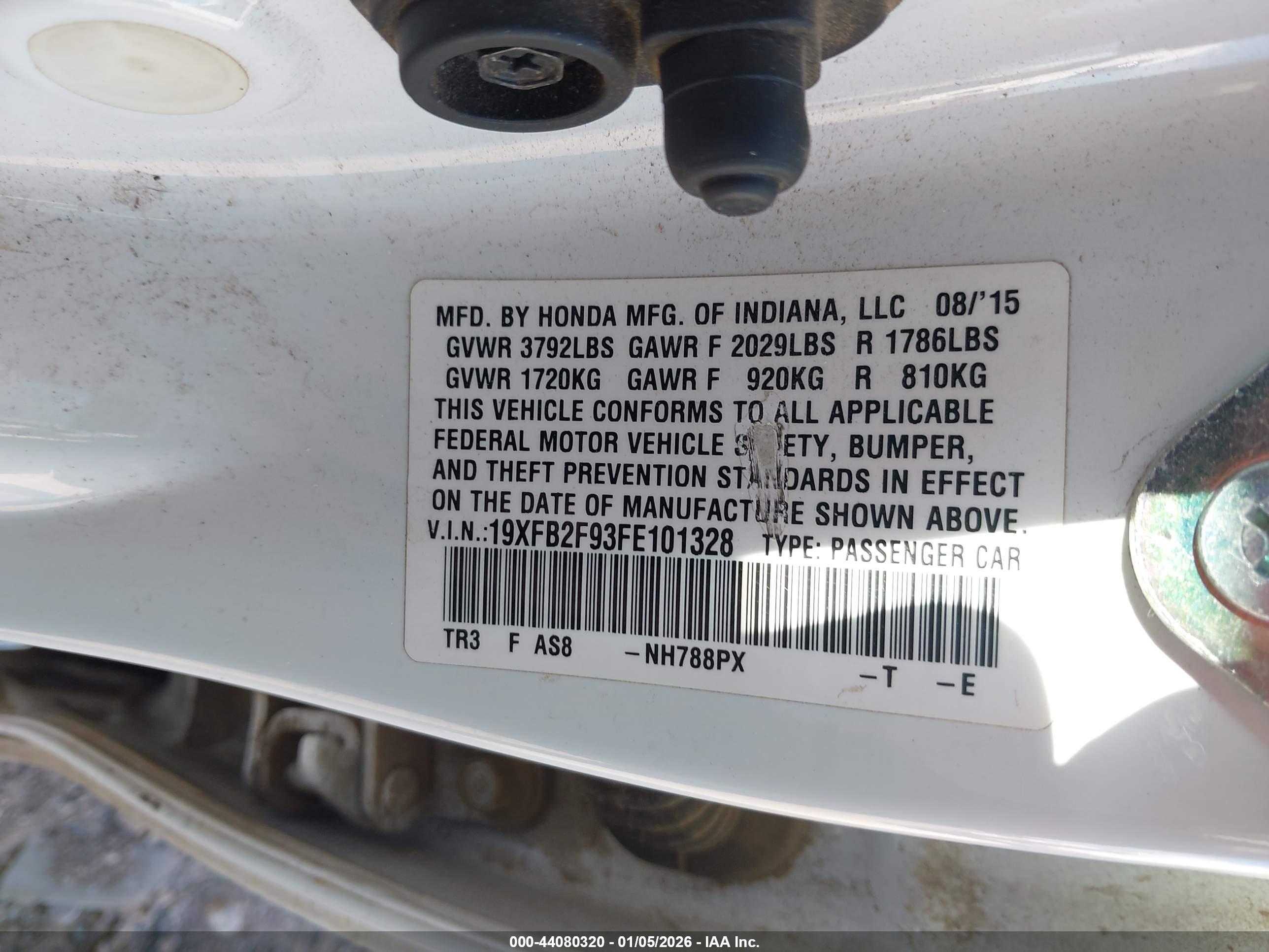 HONDA CIVIC image 9