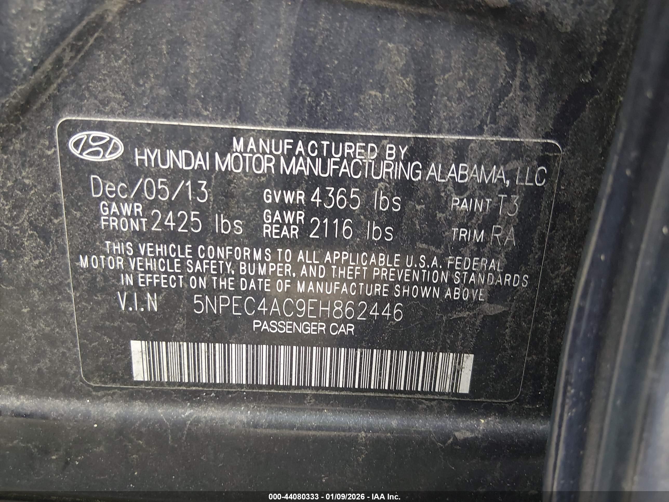 HYUNDAI SONATA image 9