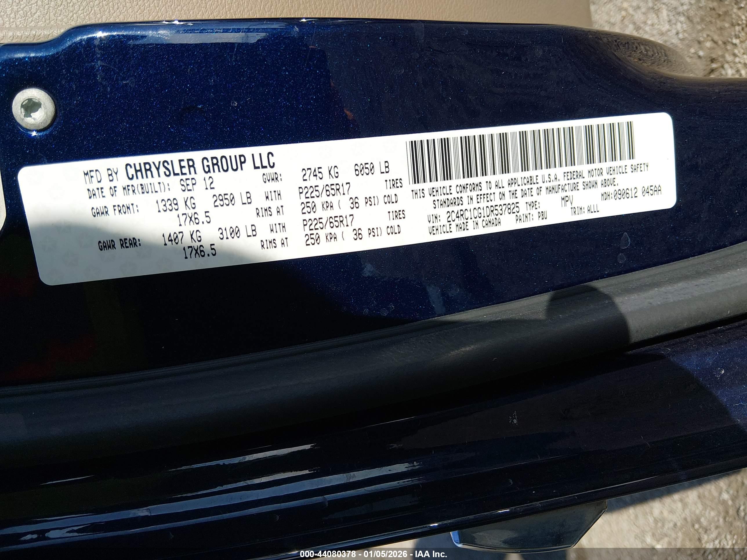 CHRYSLER TOWN image 9