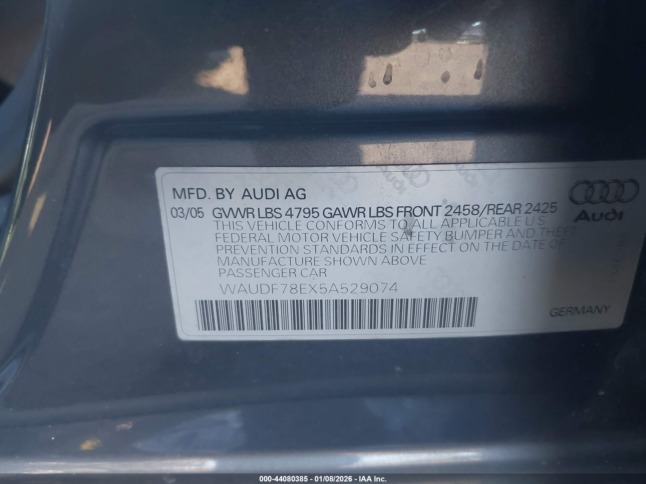 AUDI A4 image 9