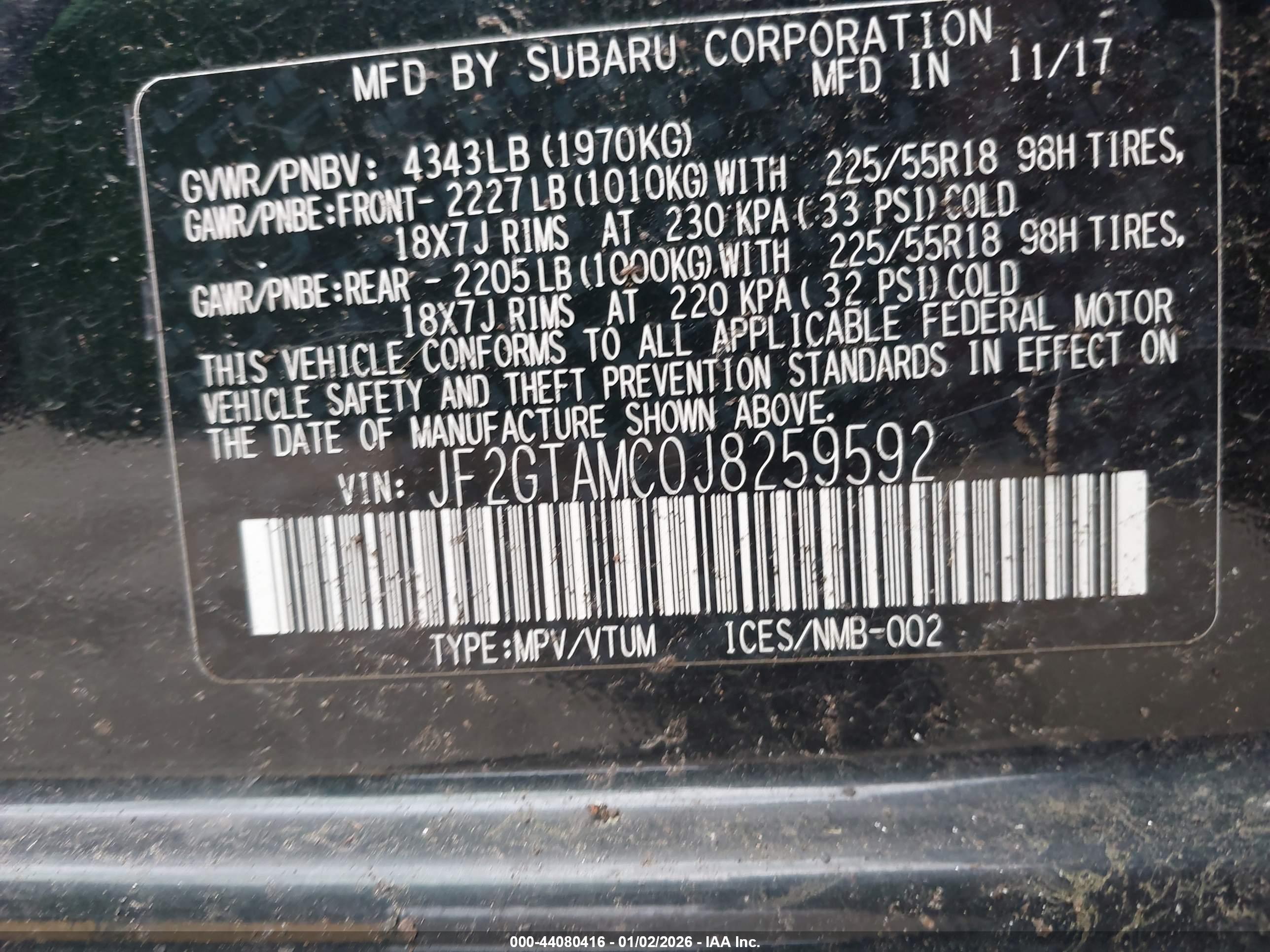 SUBARU CROSSTREK image 9