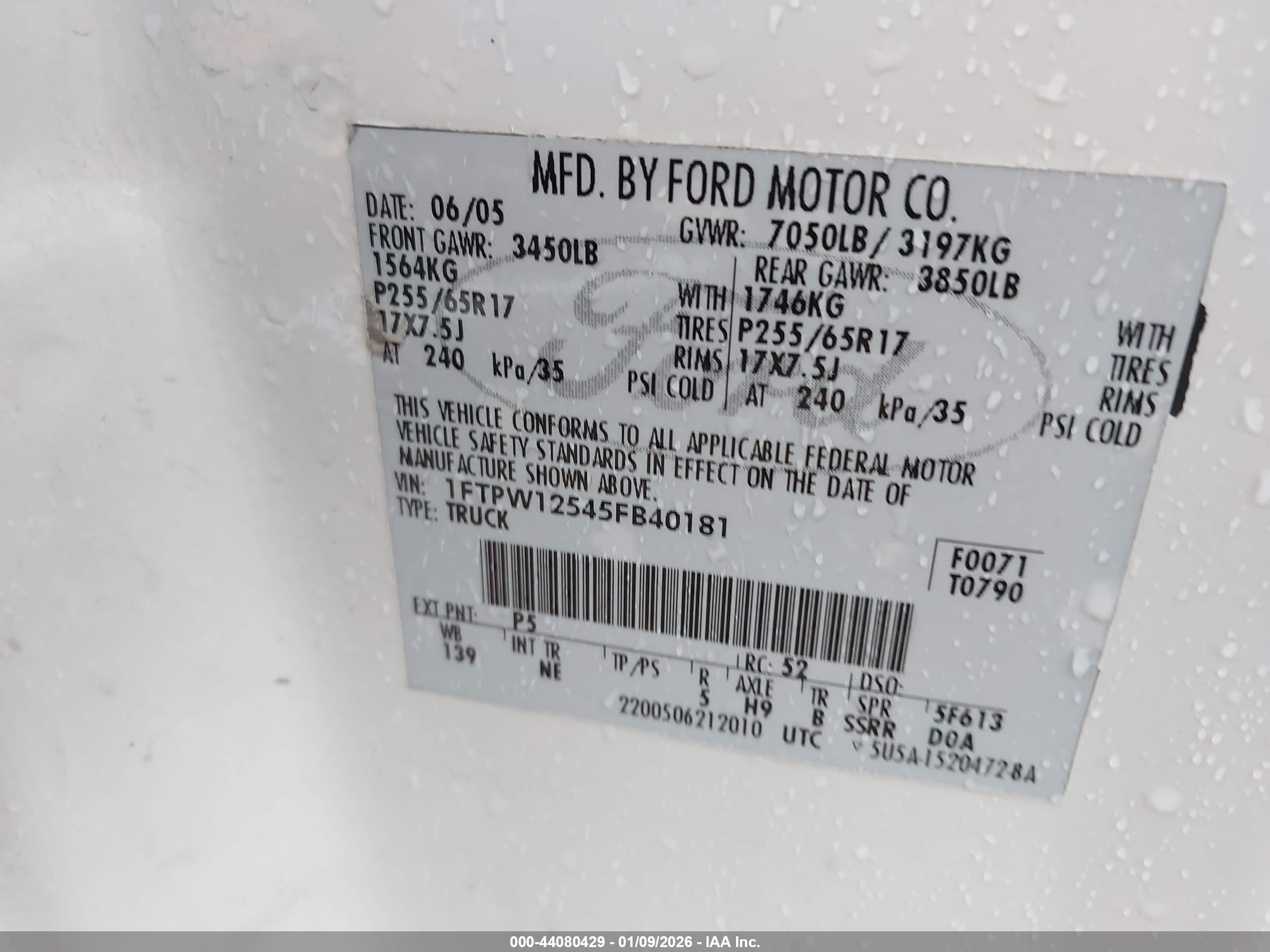 FORD F-150 image 9