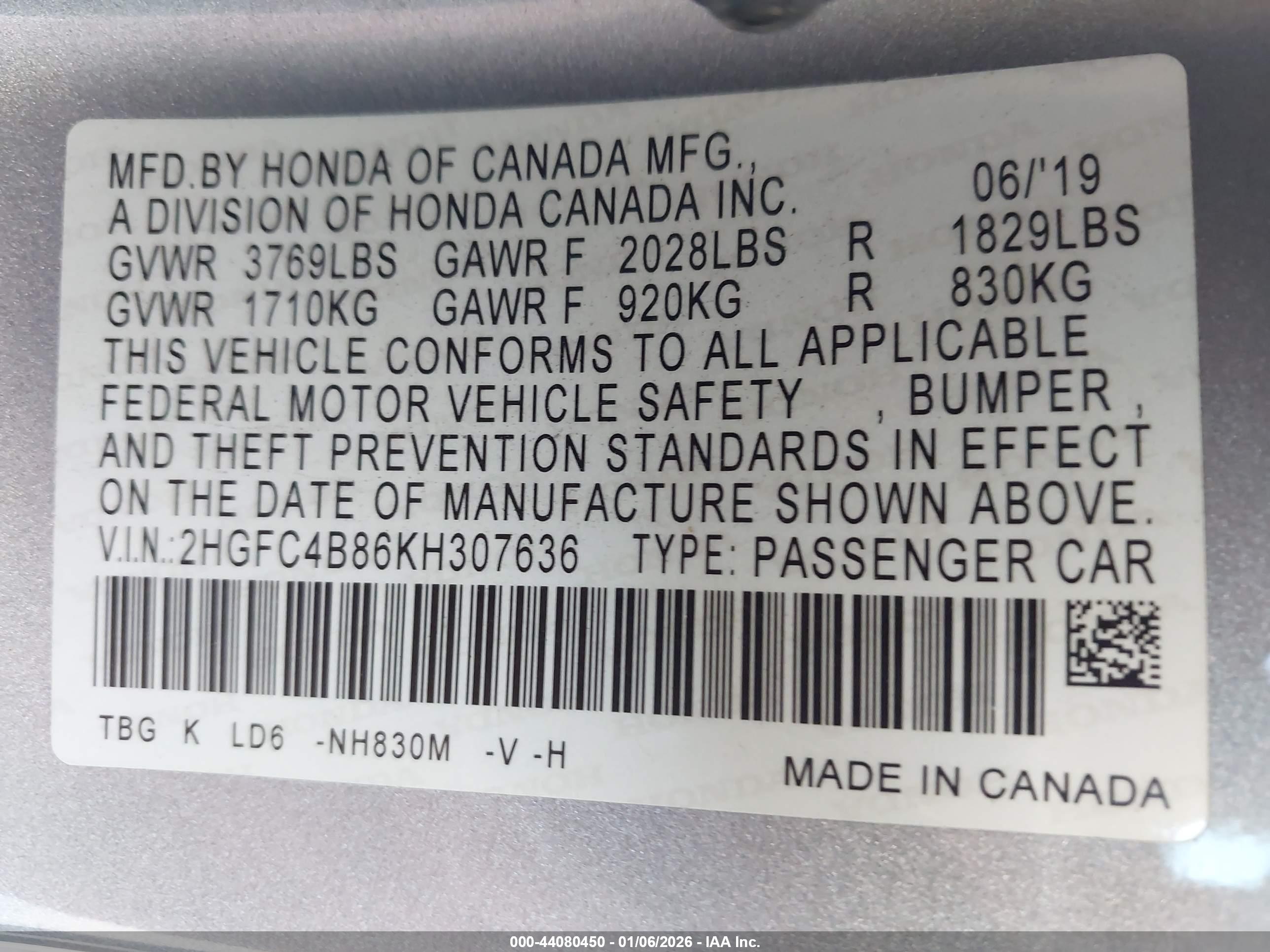 HONDA CIVIC image 9