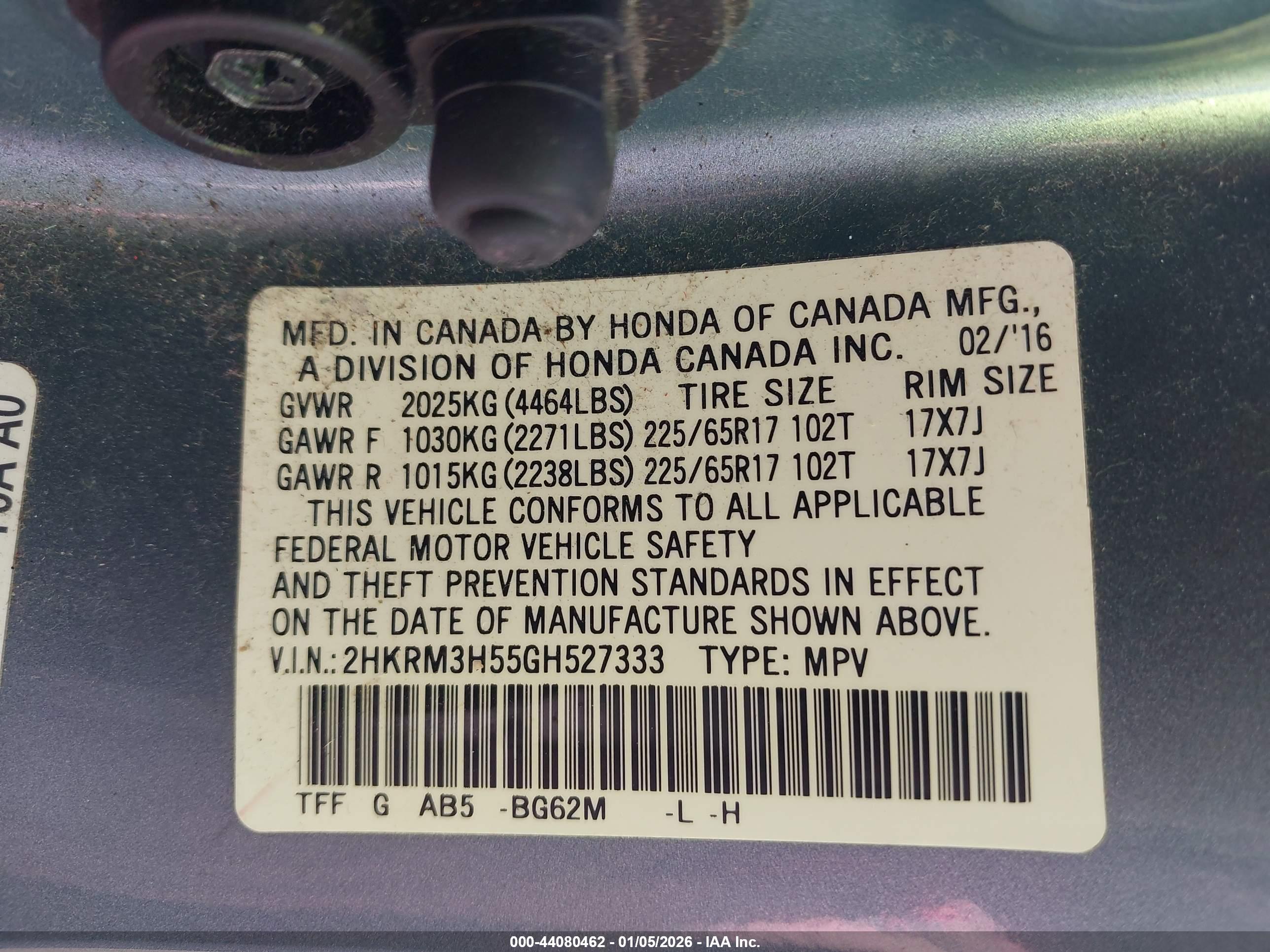 HONDA CR-V image 9