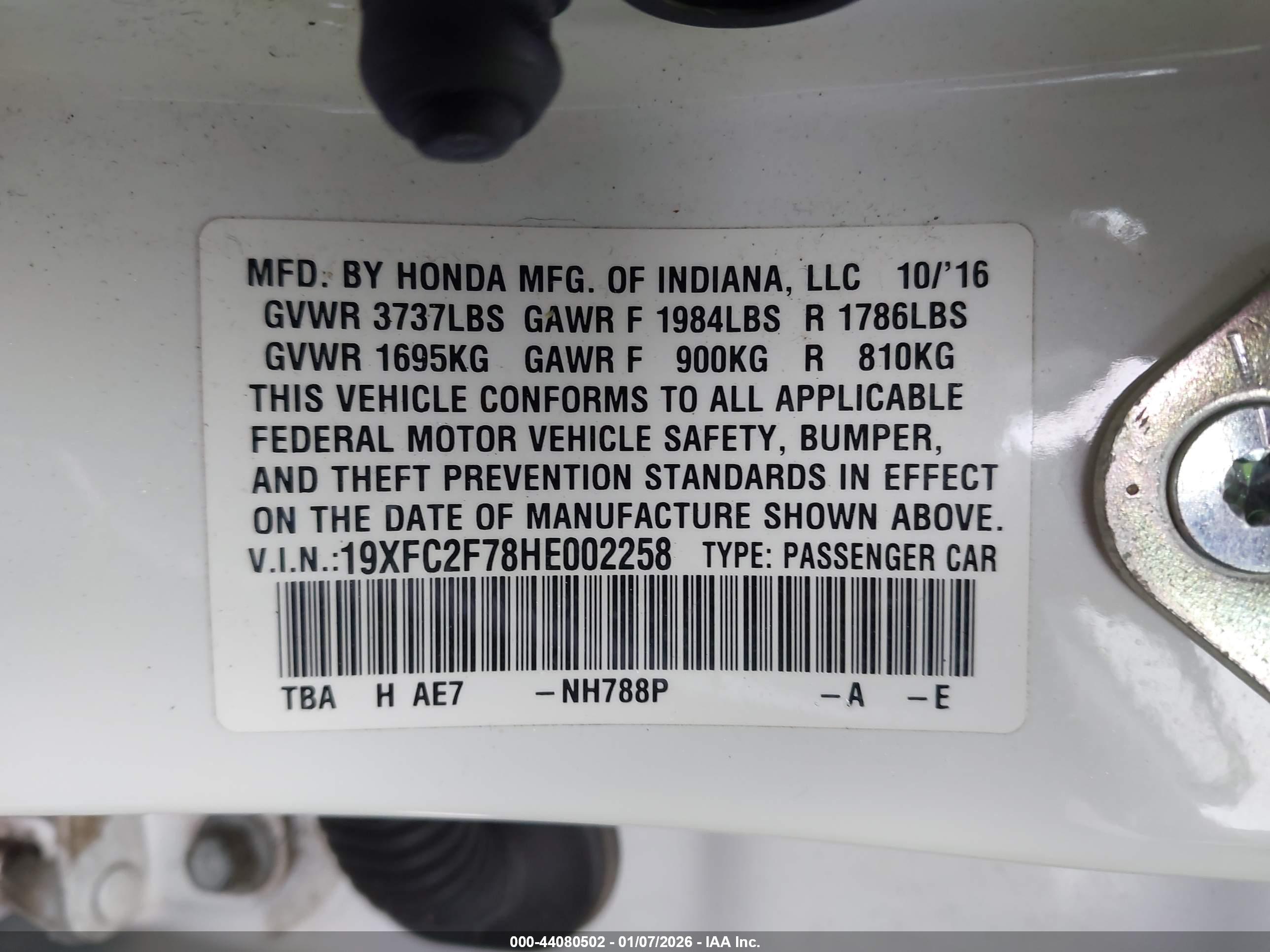 HONDA CIVIC image 9