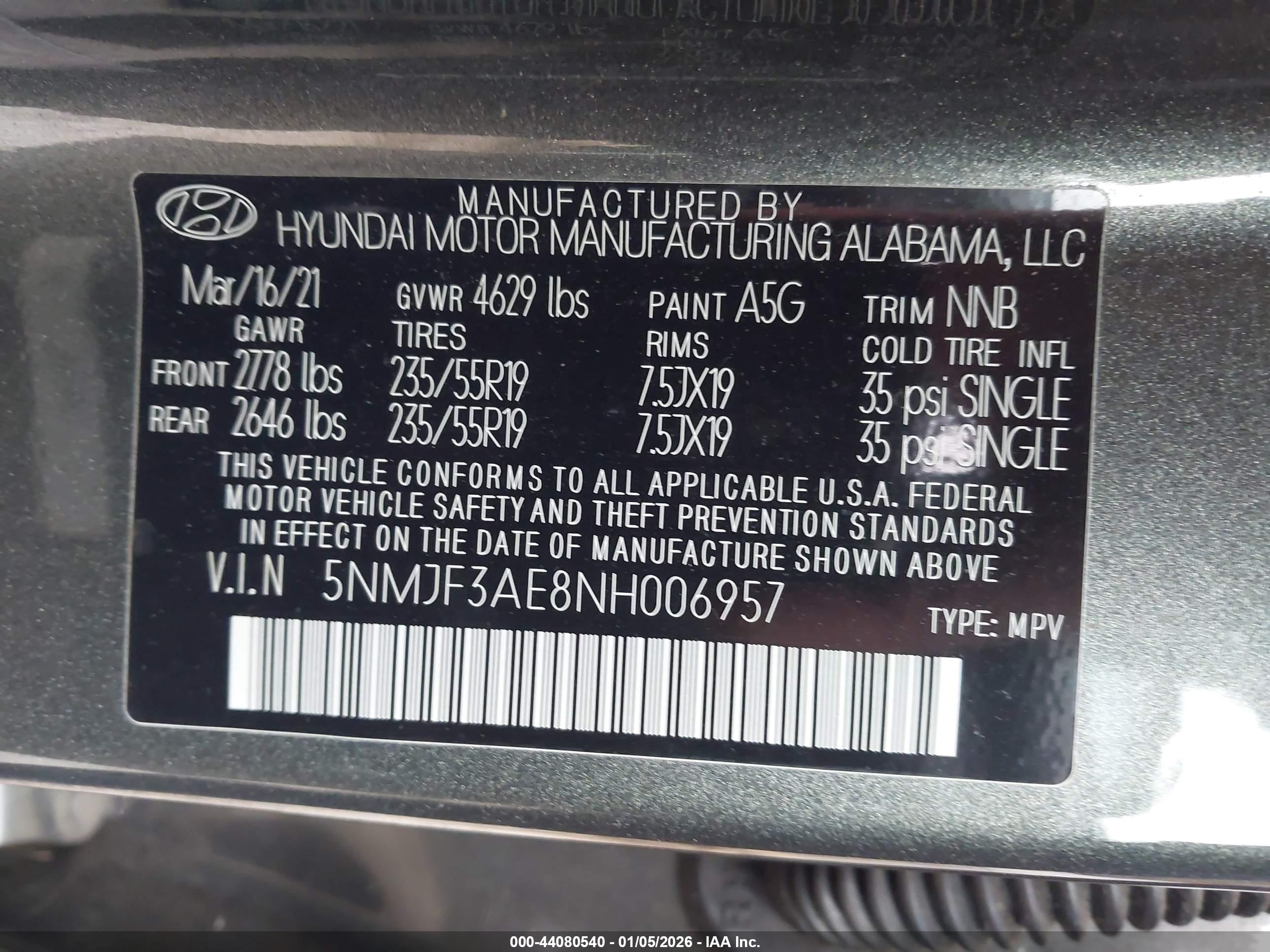 HYUNDAI TUCSON image 9