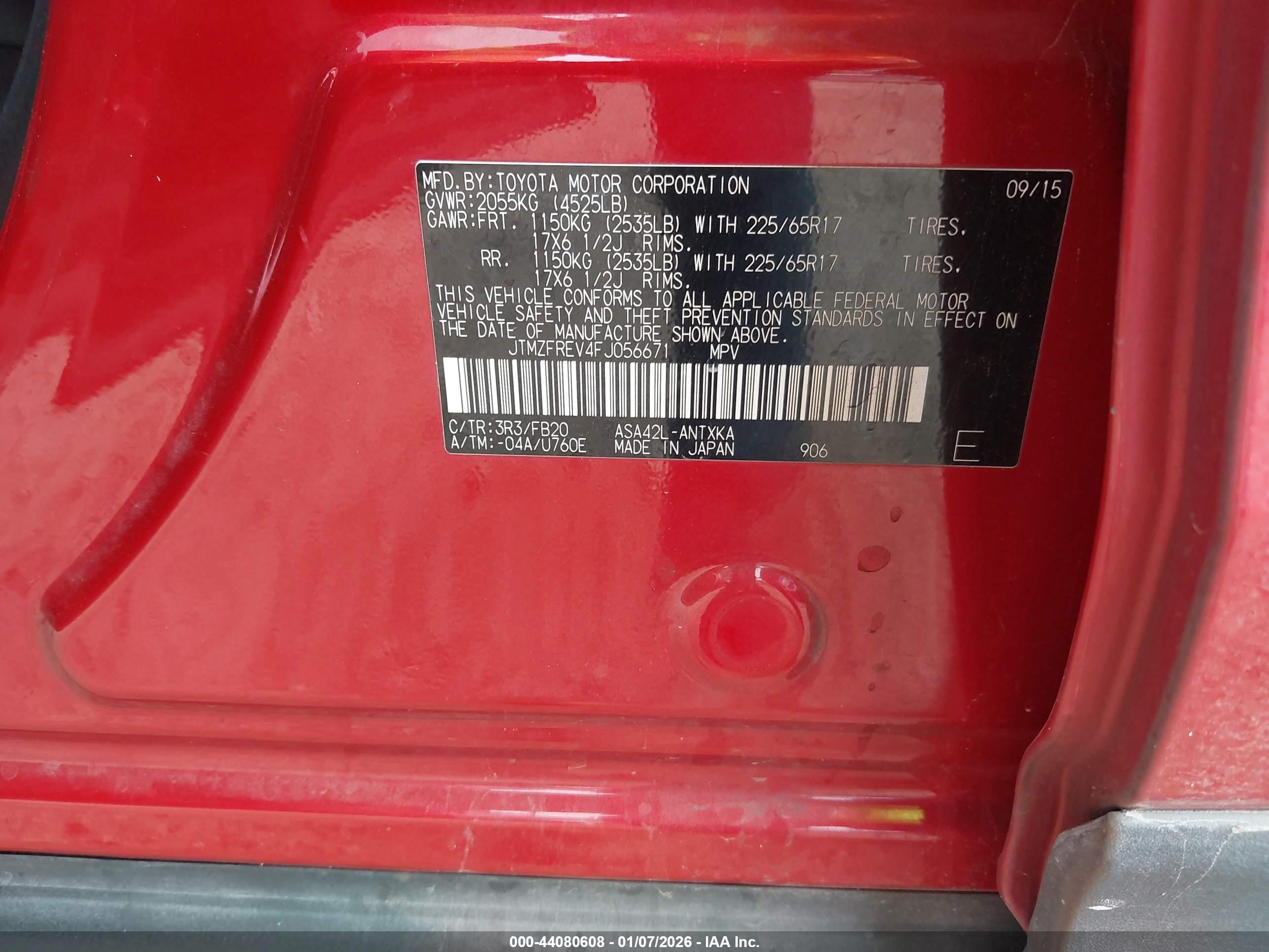 TOYOTA RAV4 image 9