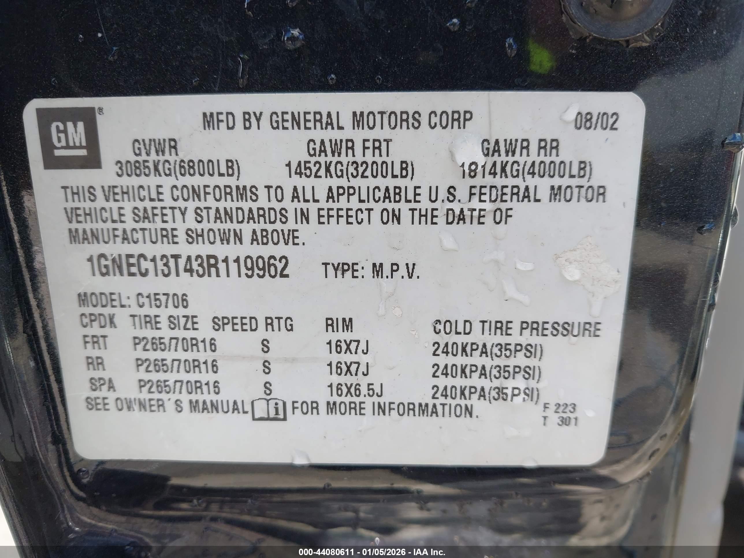 CHEVROLET TAHOE image 9