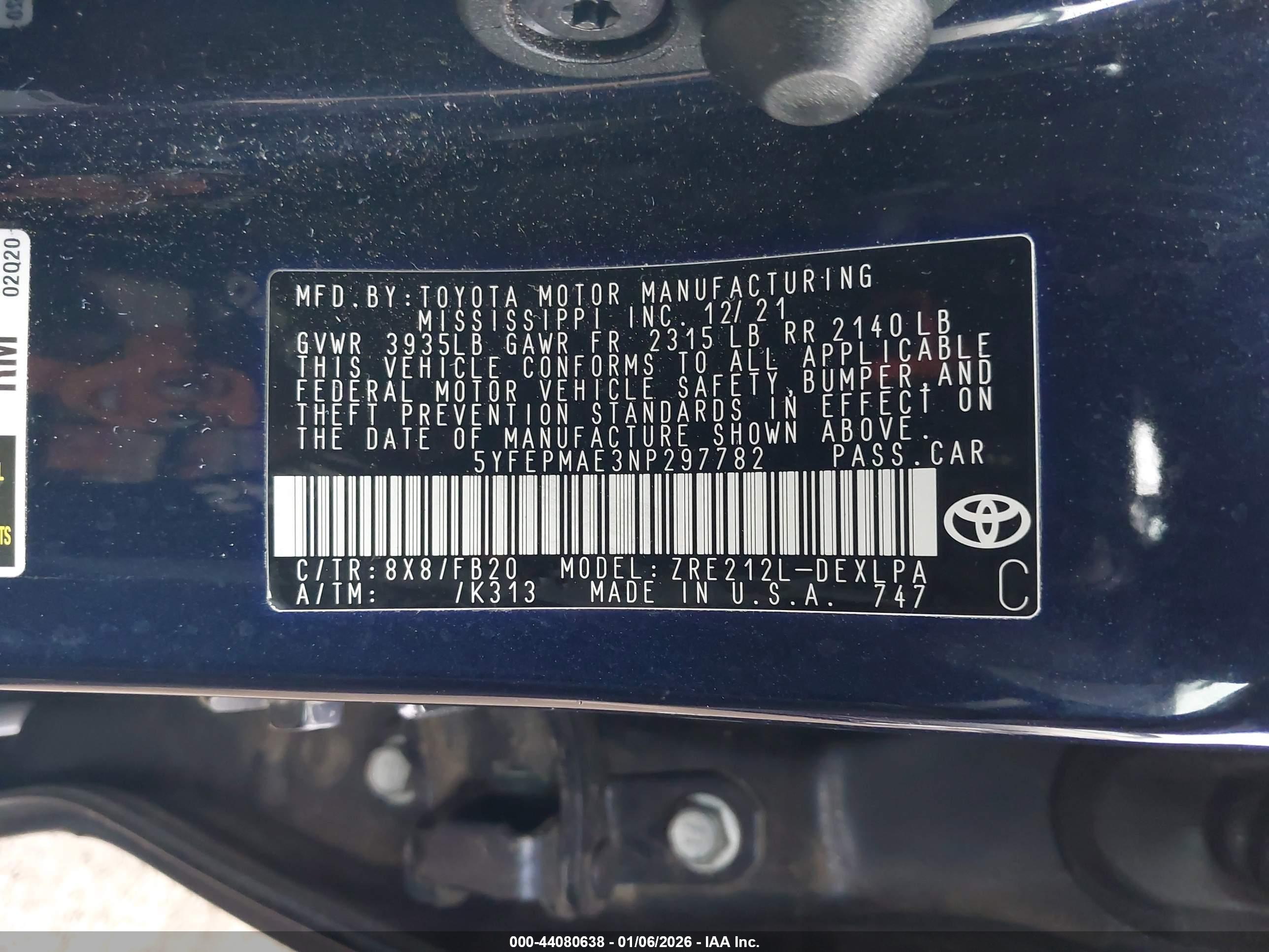 TOYOTA COROLLA image 9