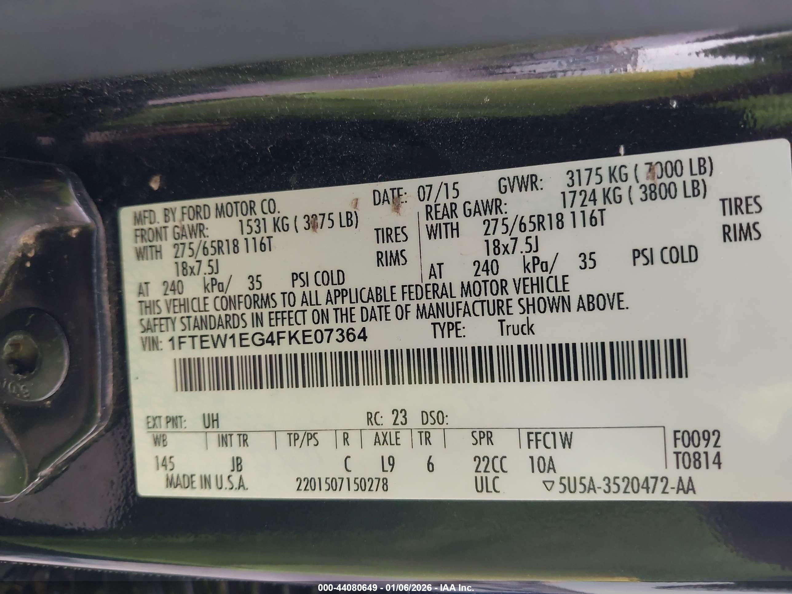 FORD F-150 image 9
