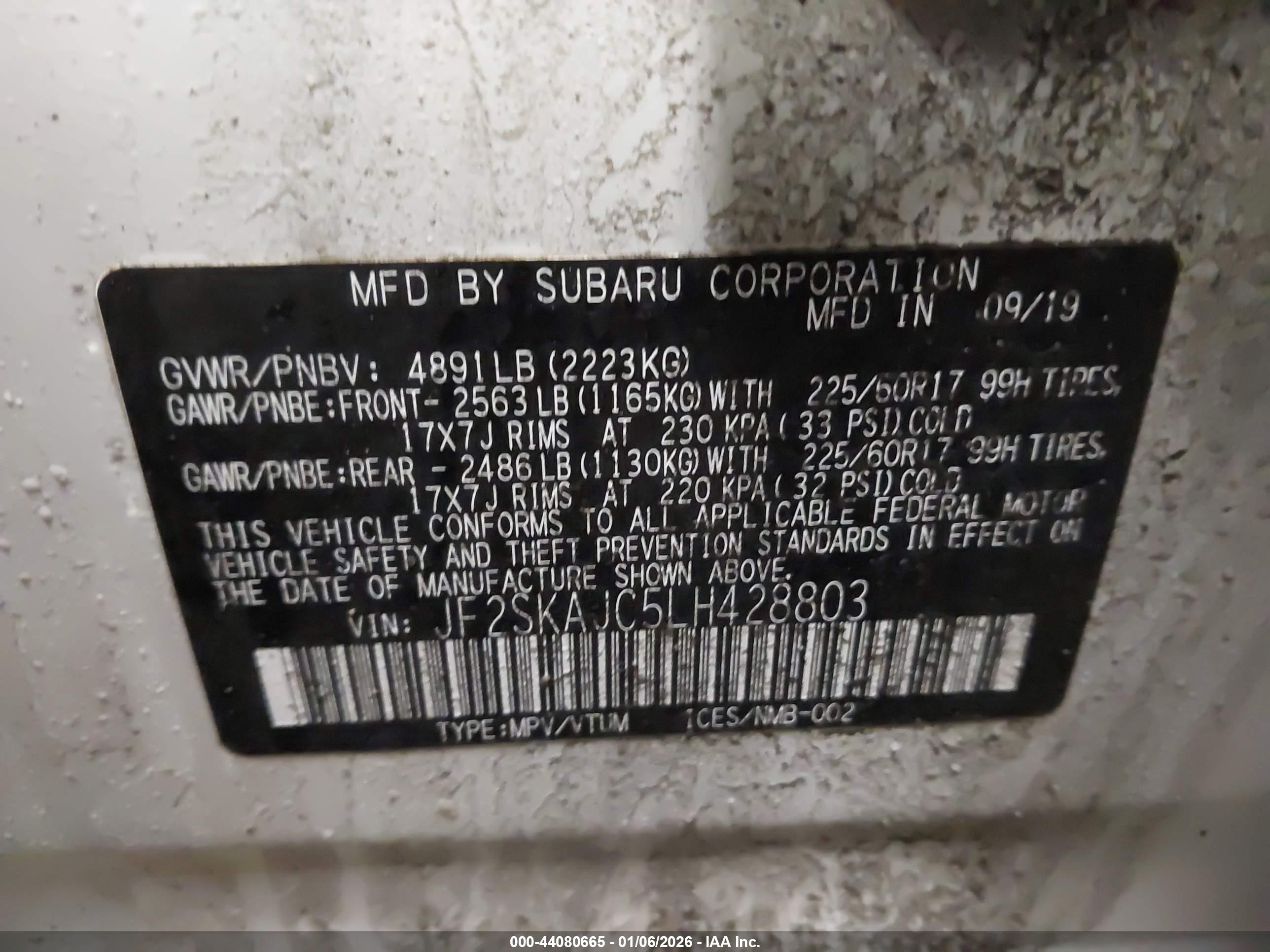 SUBARU FORESTER image 9
