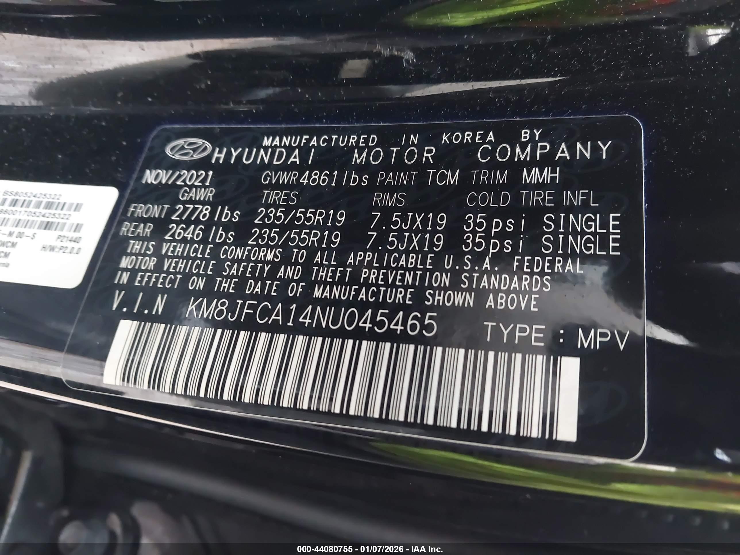 HYUNDAI TUCSON image 9