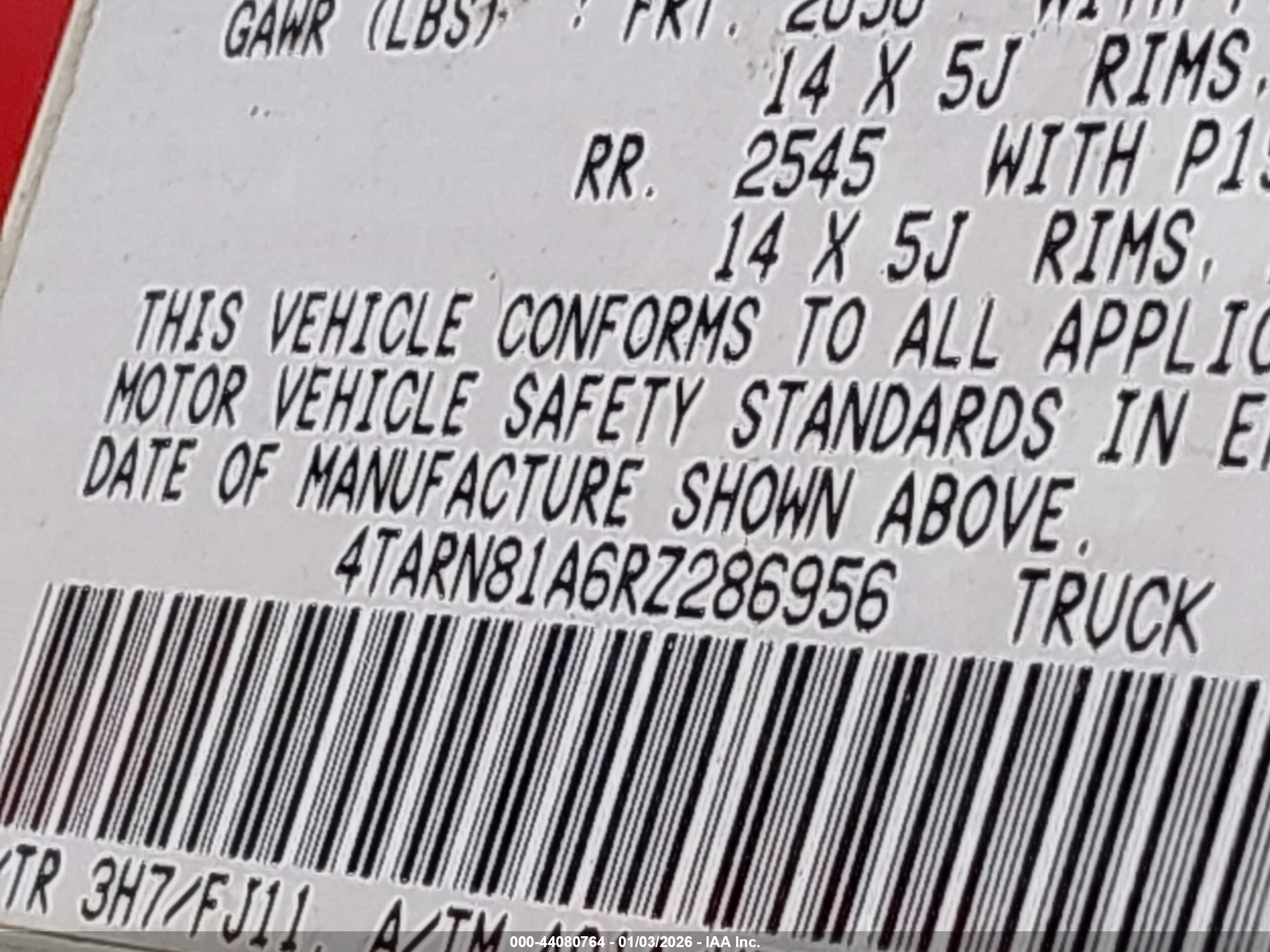 TOYOTA PICKUP image 9