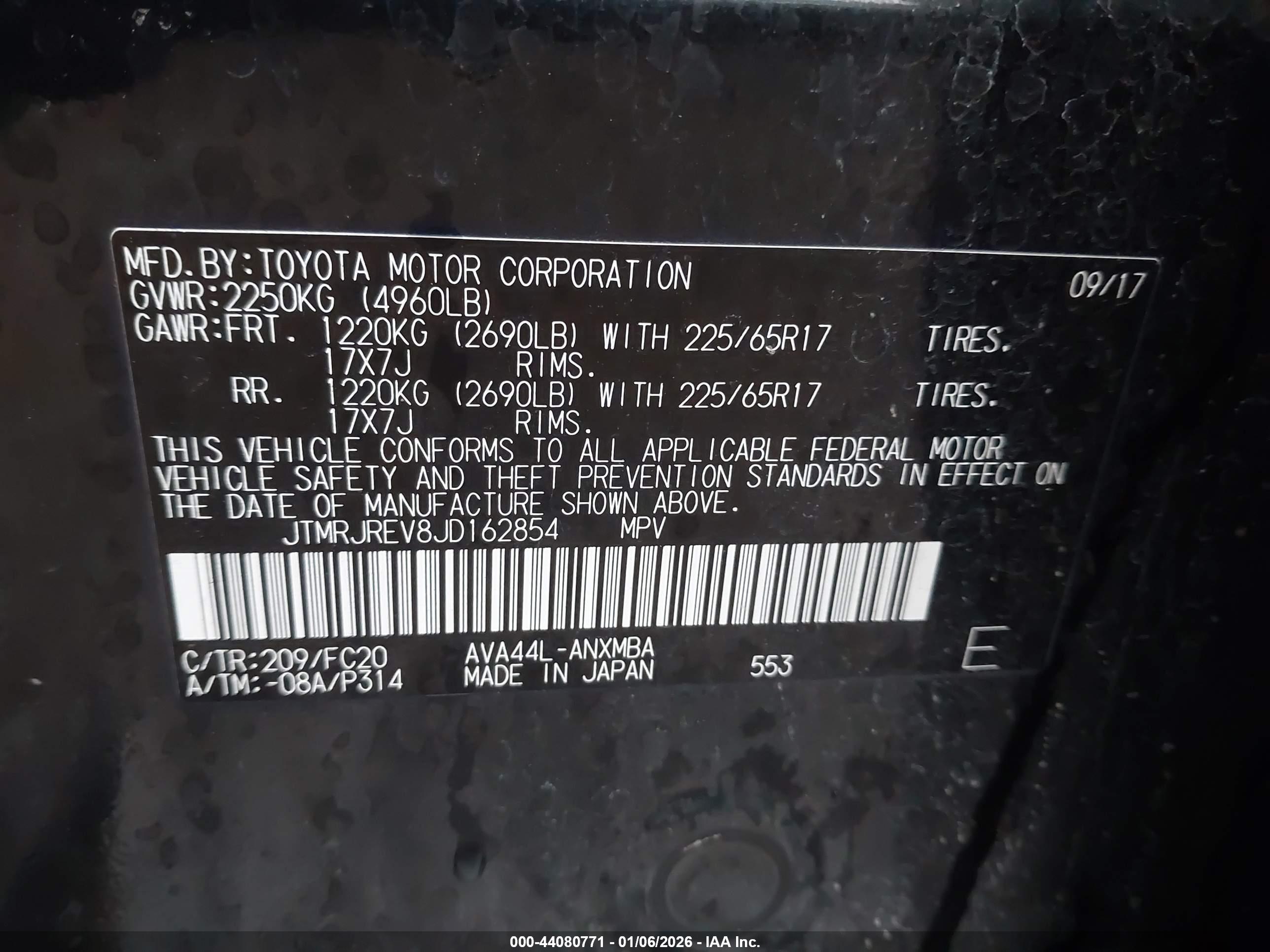 TOYOTA RAV4 image 9
