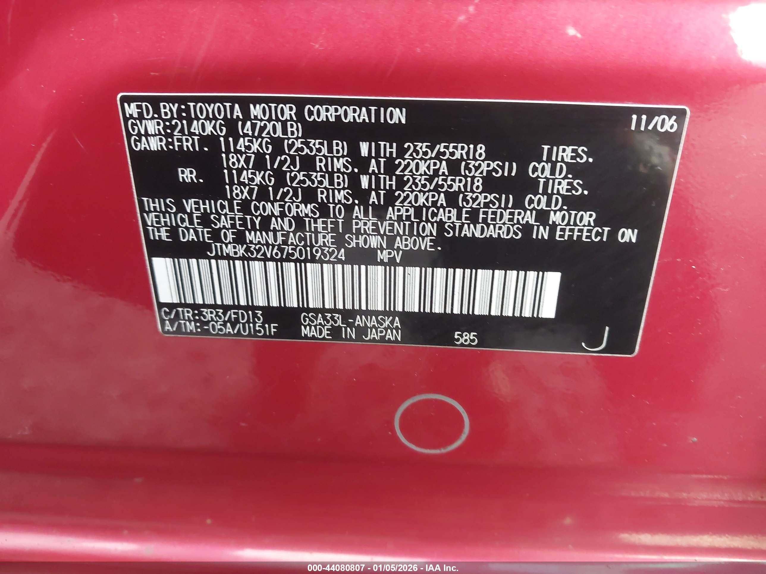 TOYOTA RAV4 image 9