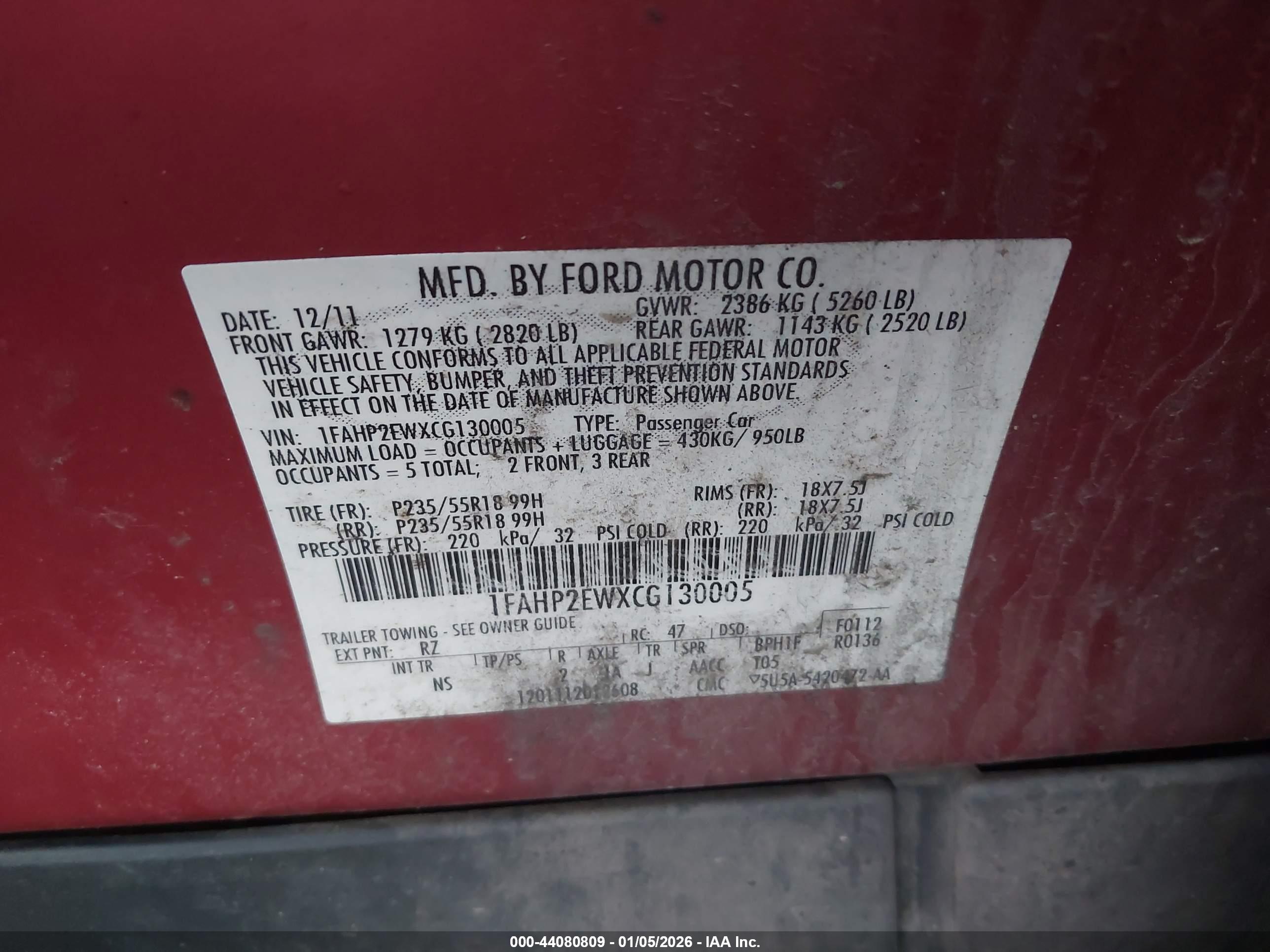 FORD TAURUS image 9