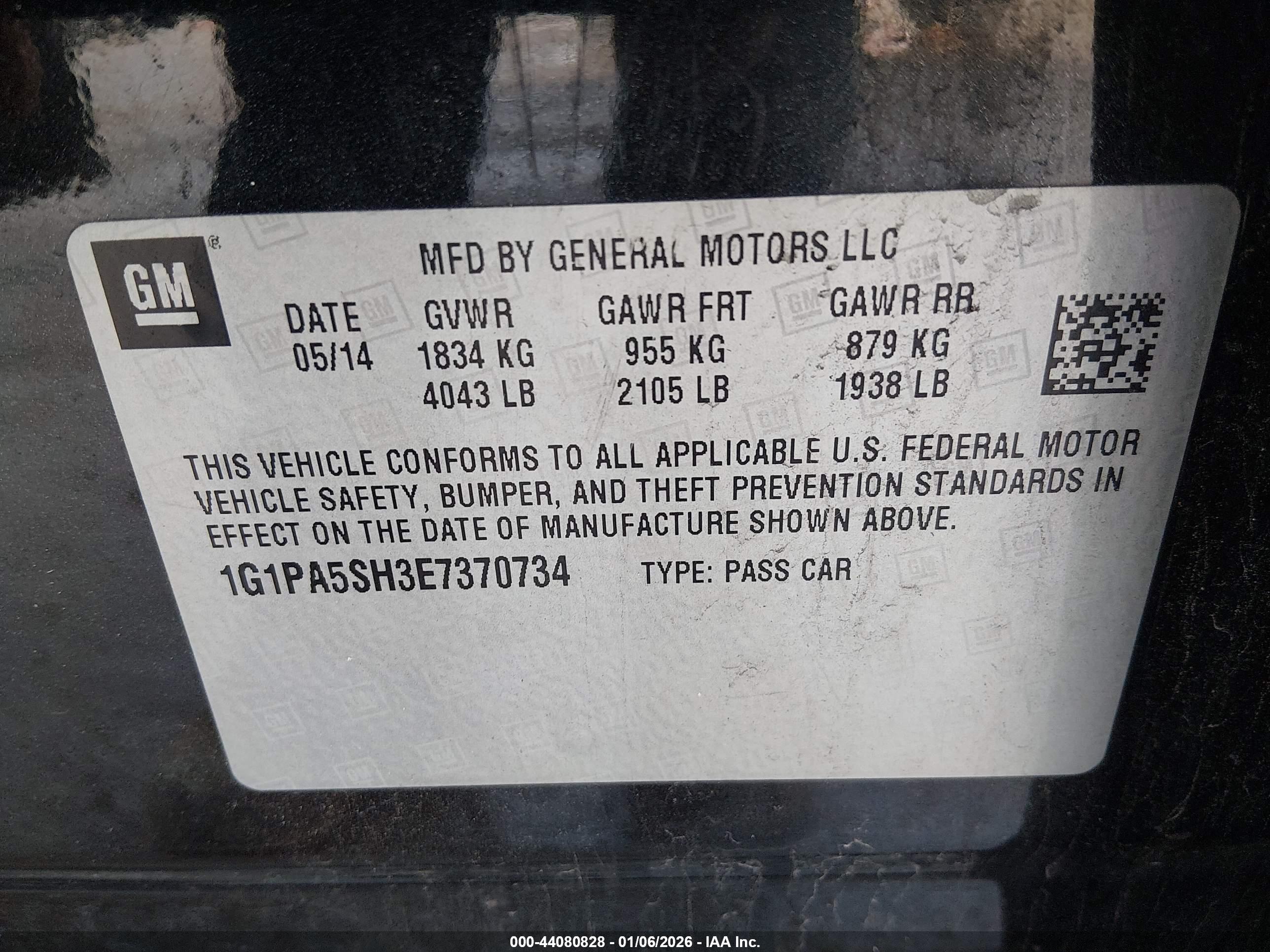 CHEVROLET CRUZE image 9