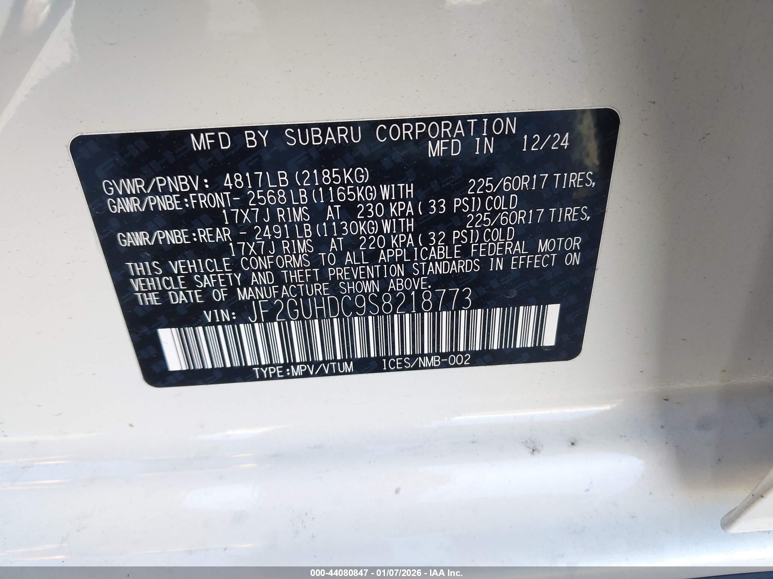 SUBARU CROSSTREK image 9