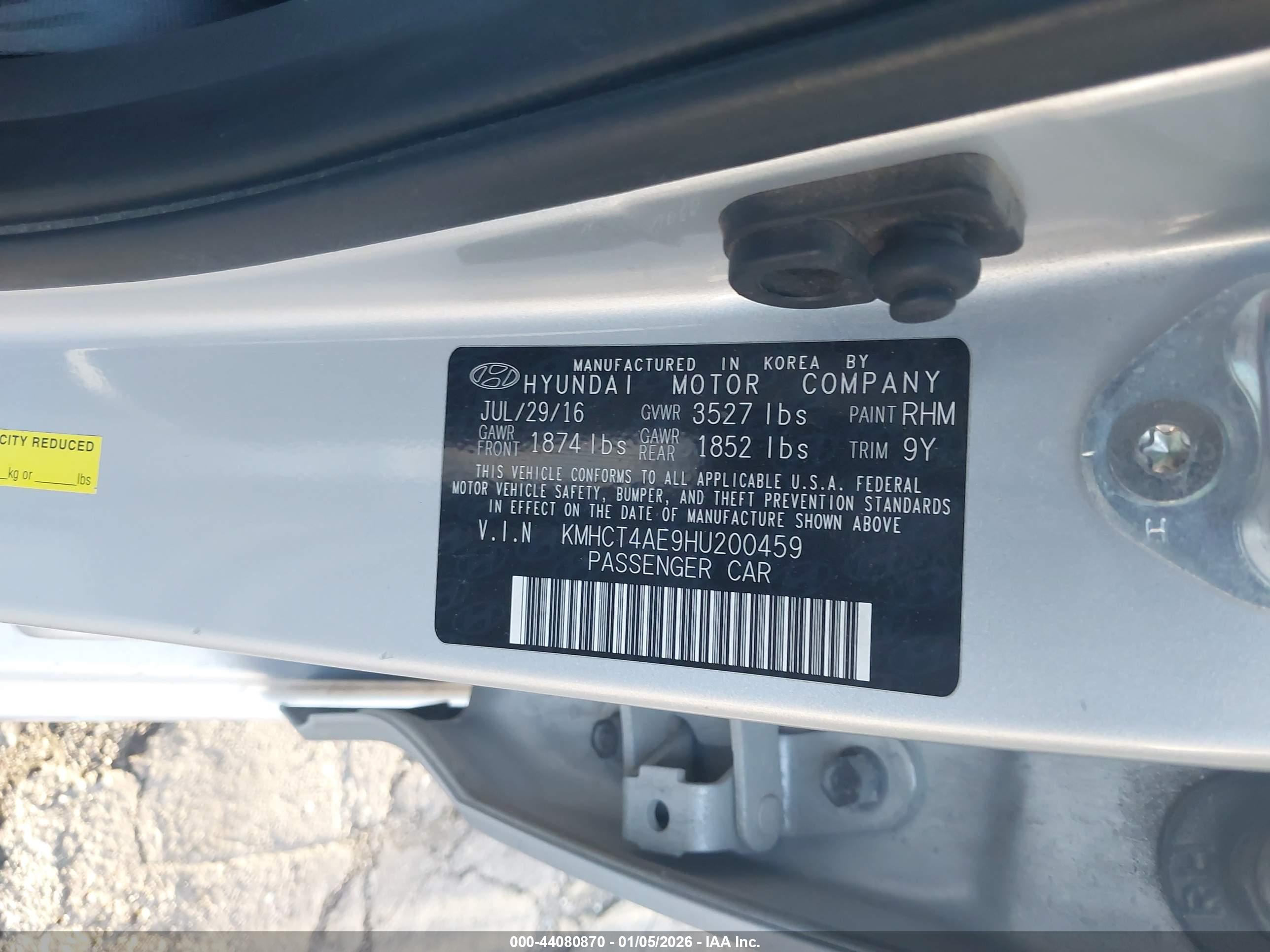 HYUNDAI ACCENT image 9