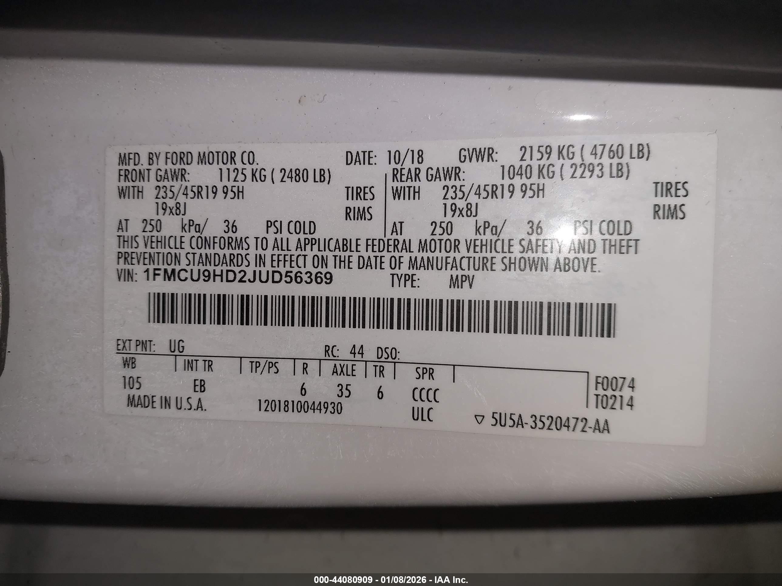 FORD ESCAPE image 9