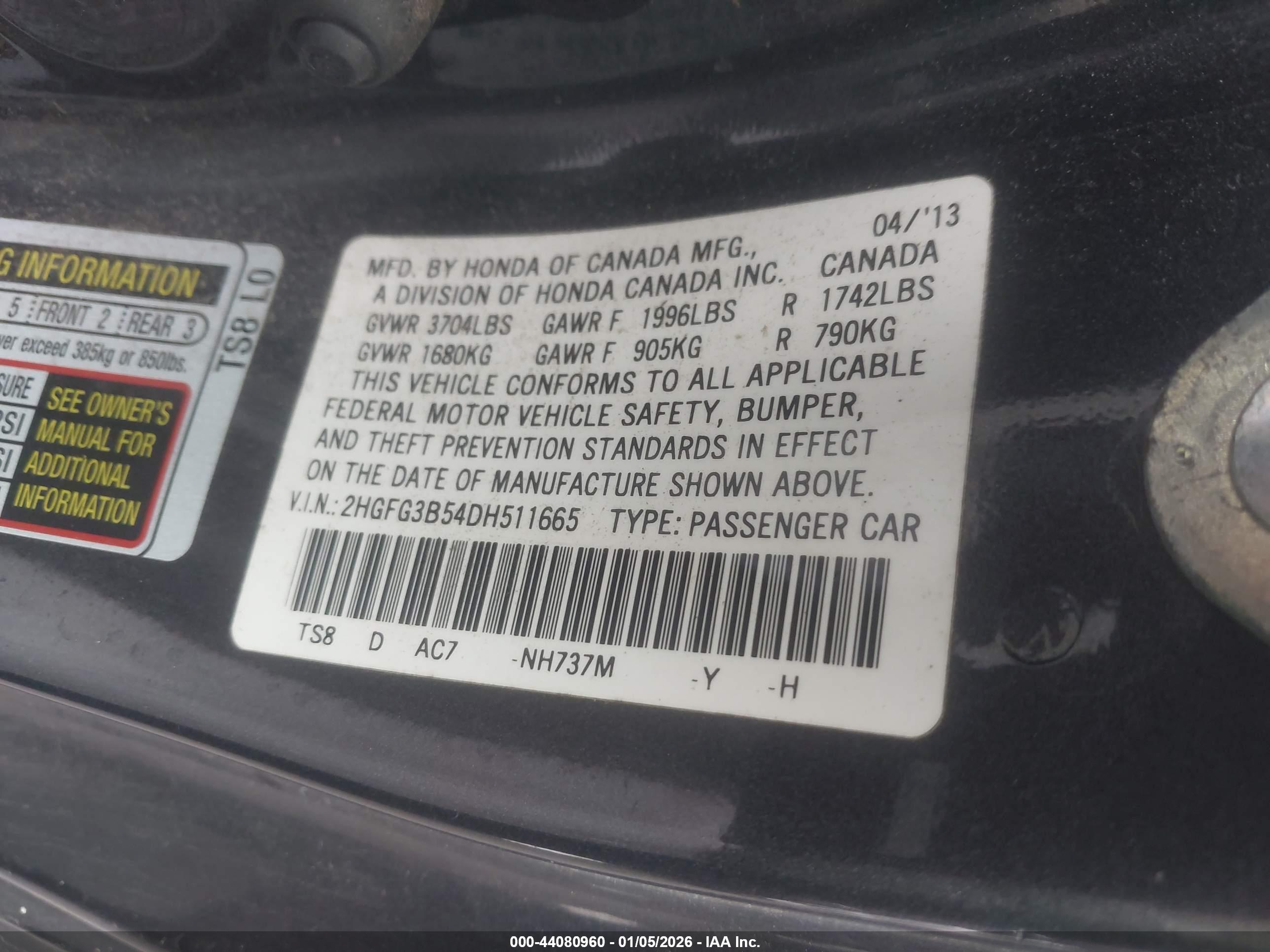 HONDA CIVIC image 9