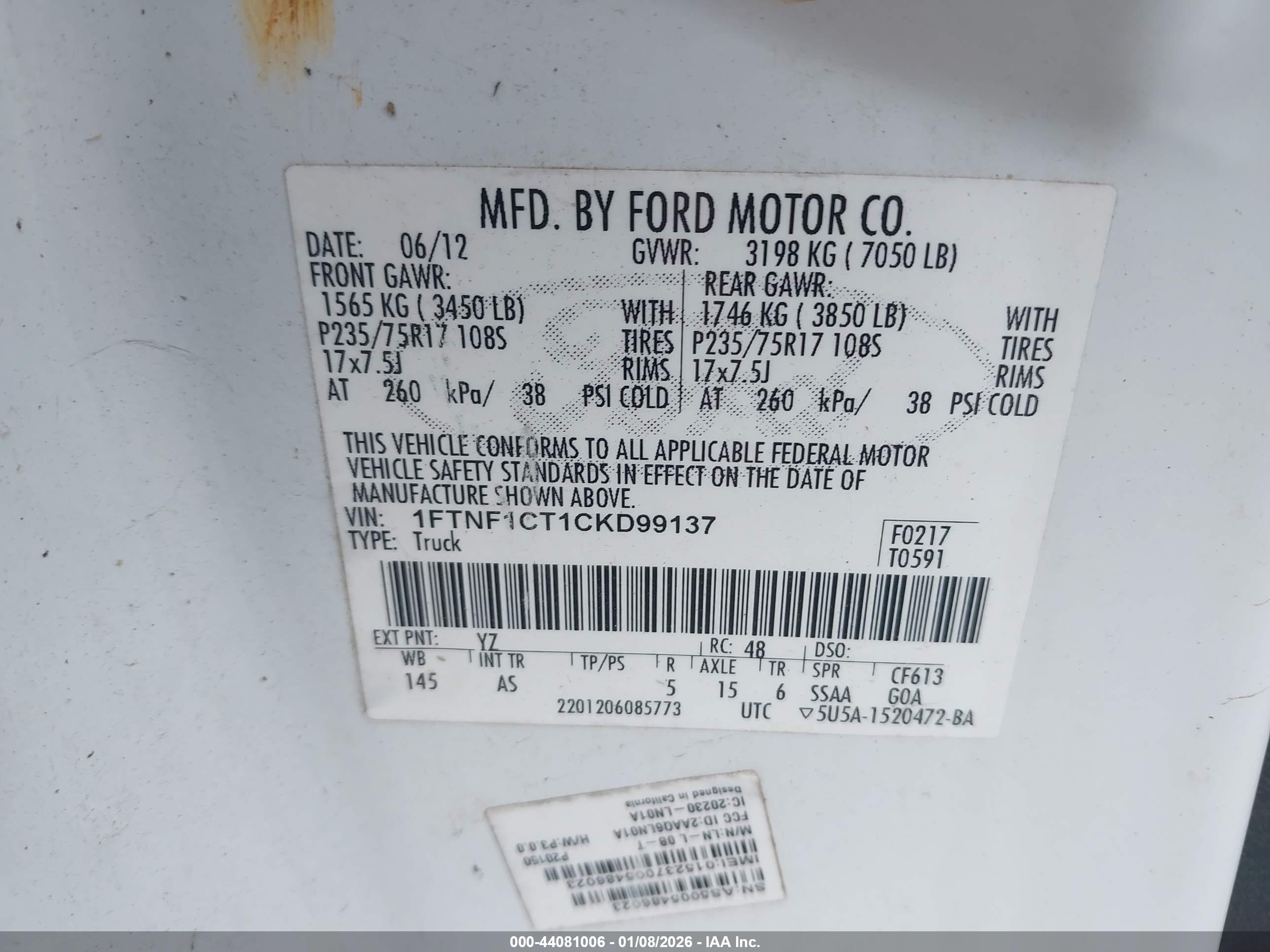 FORD F-150 image 9