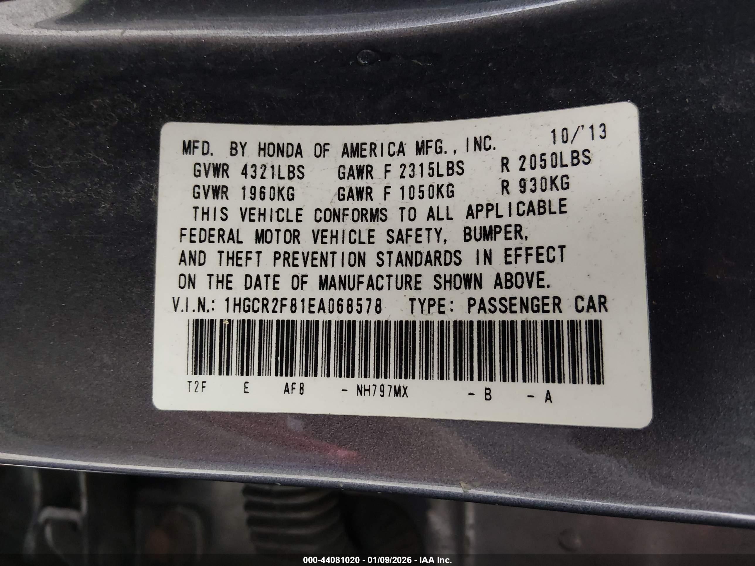 HONDA ACCORD image 9