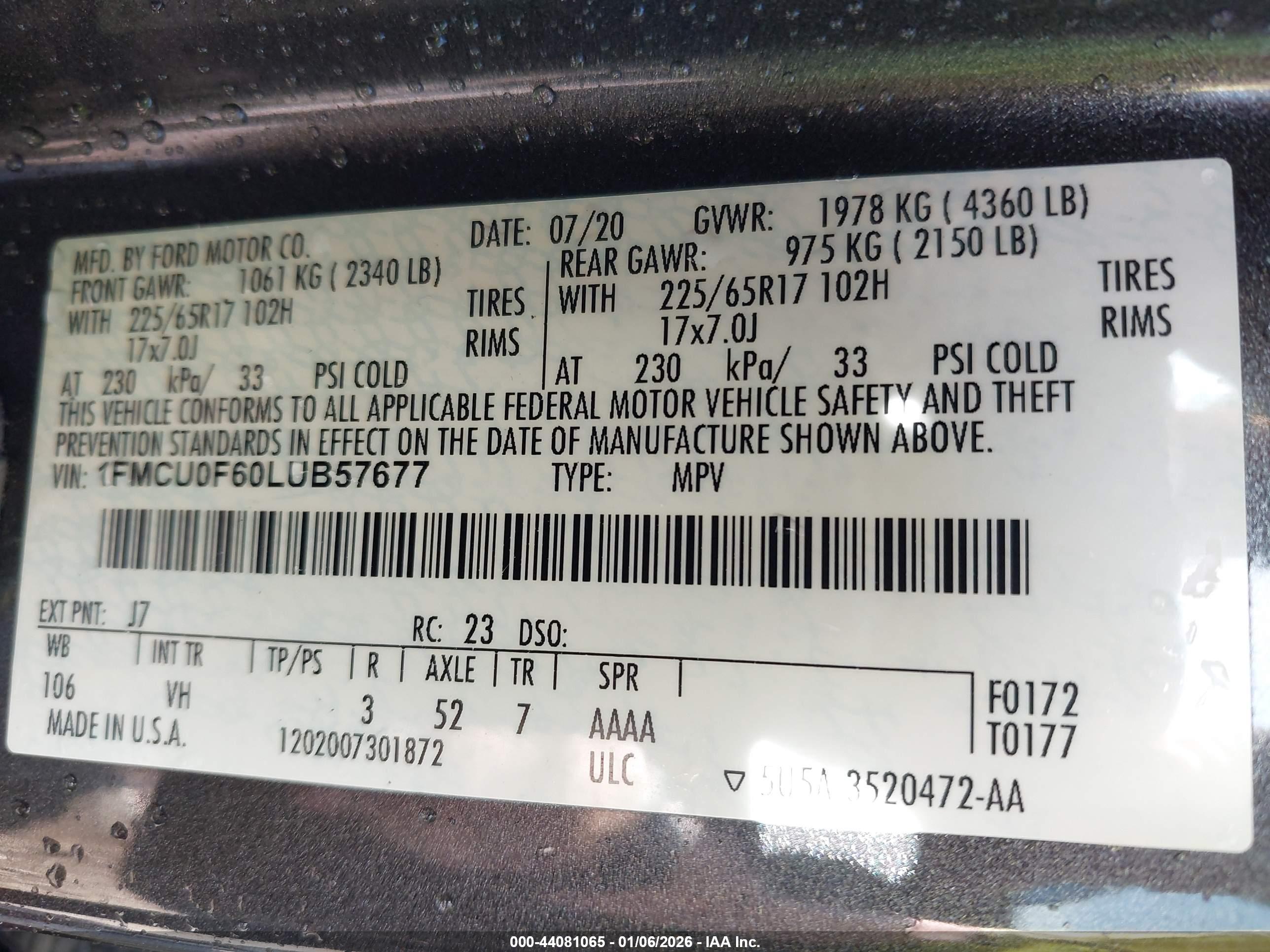FORD ESCAPE image 9