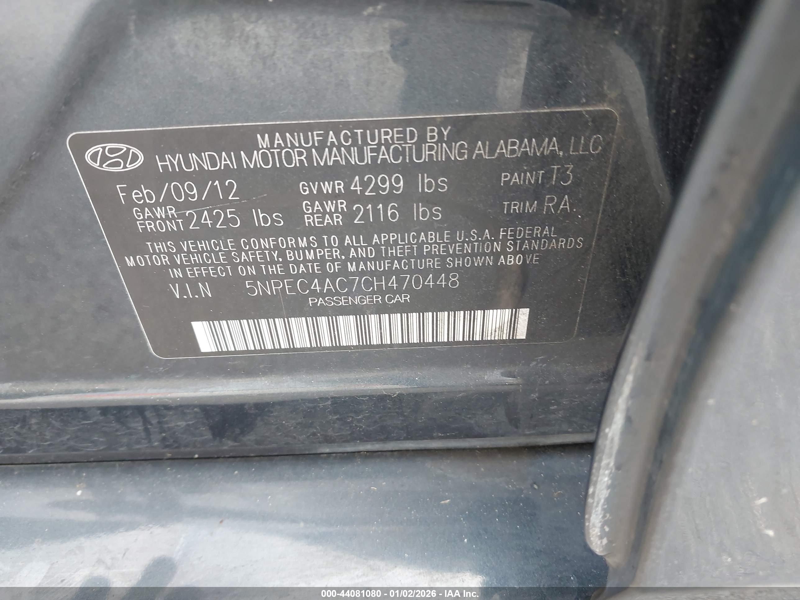 HYUNDAI SONATA image 9