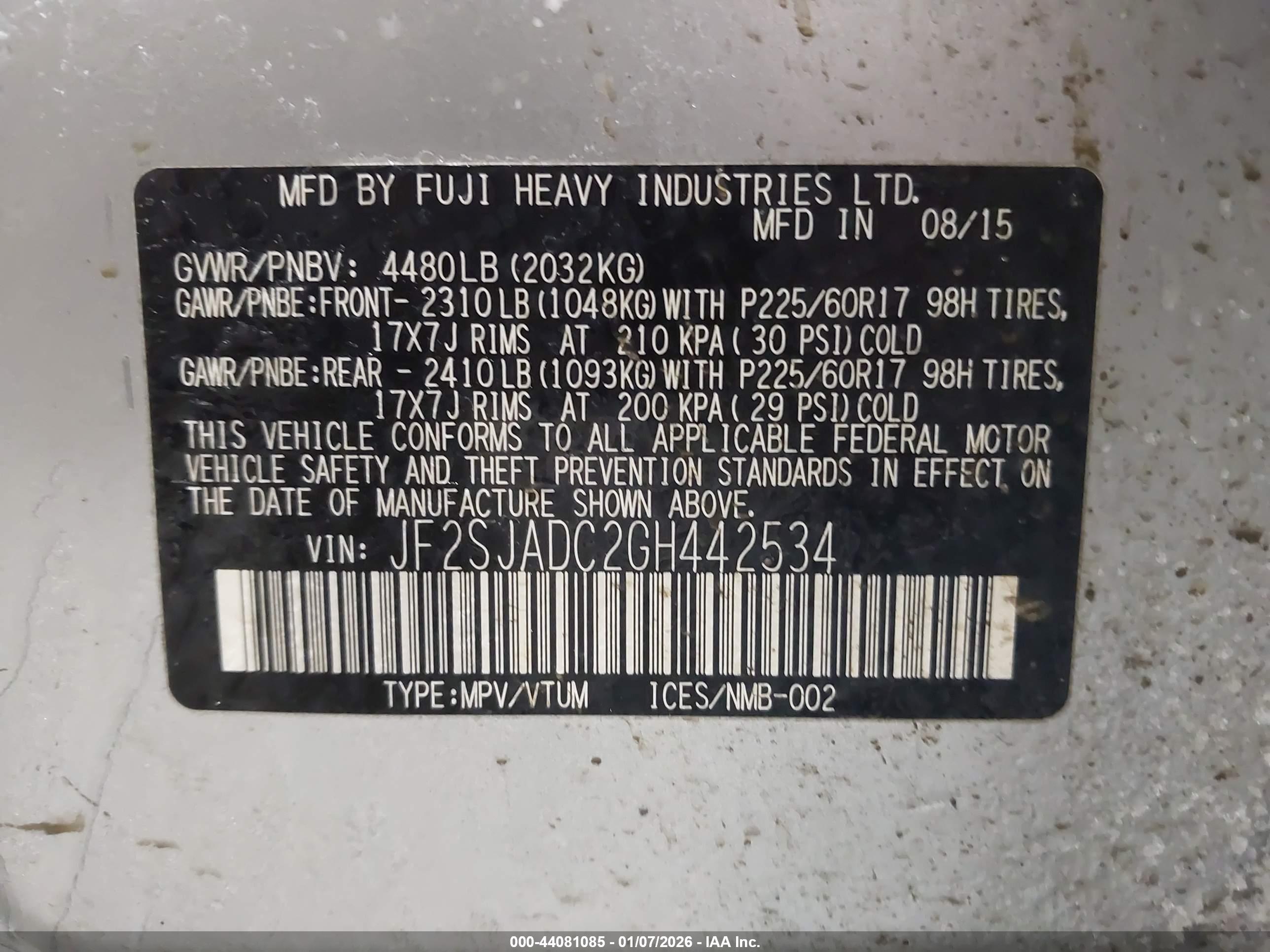 SUBARU FORESTER image 9