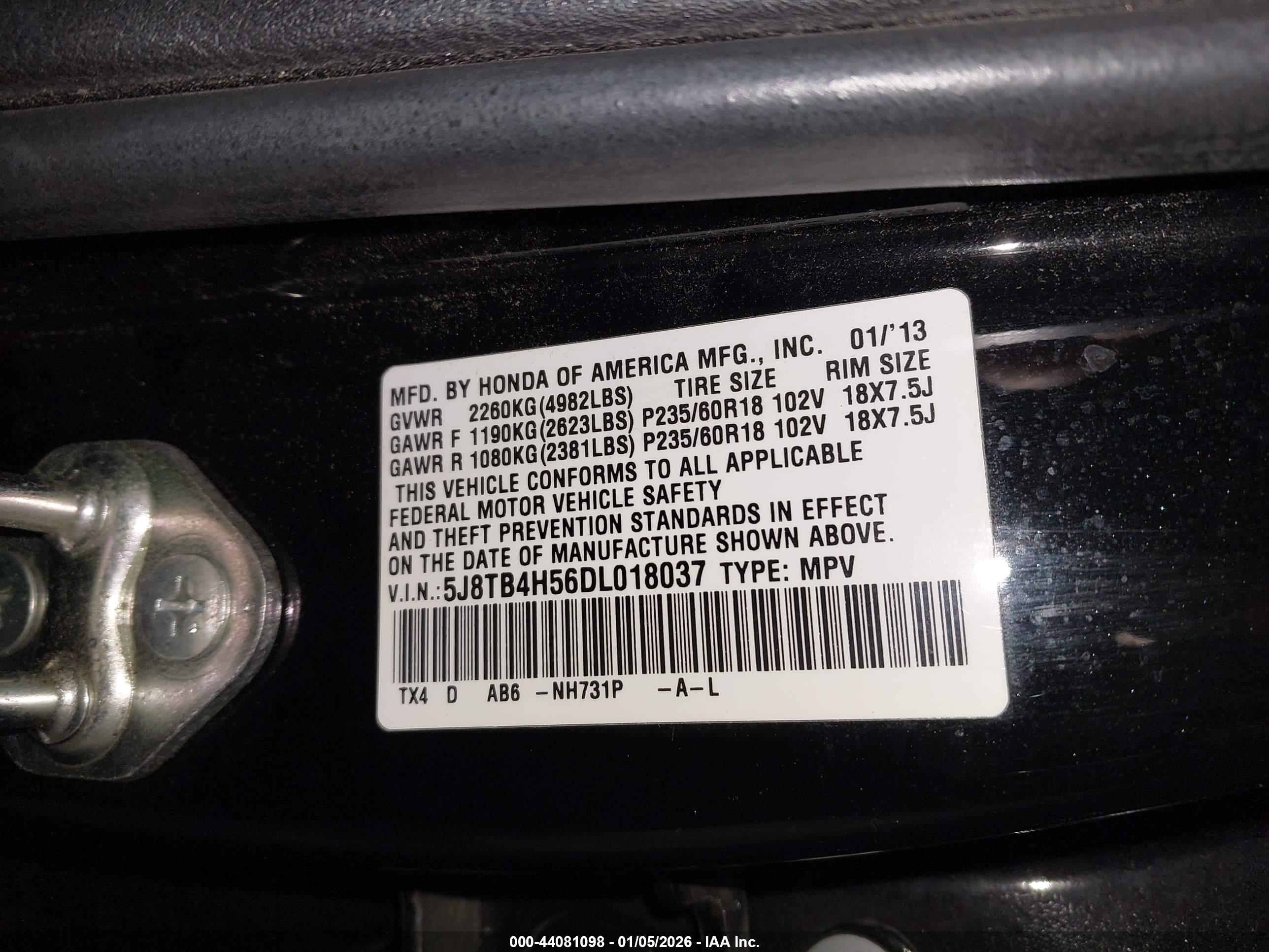 ACURA RDX image 9