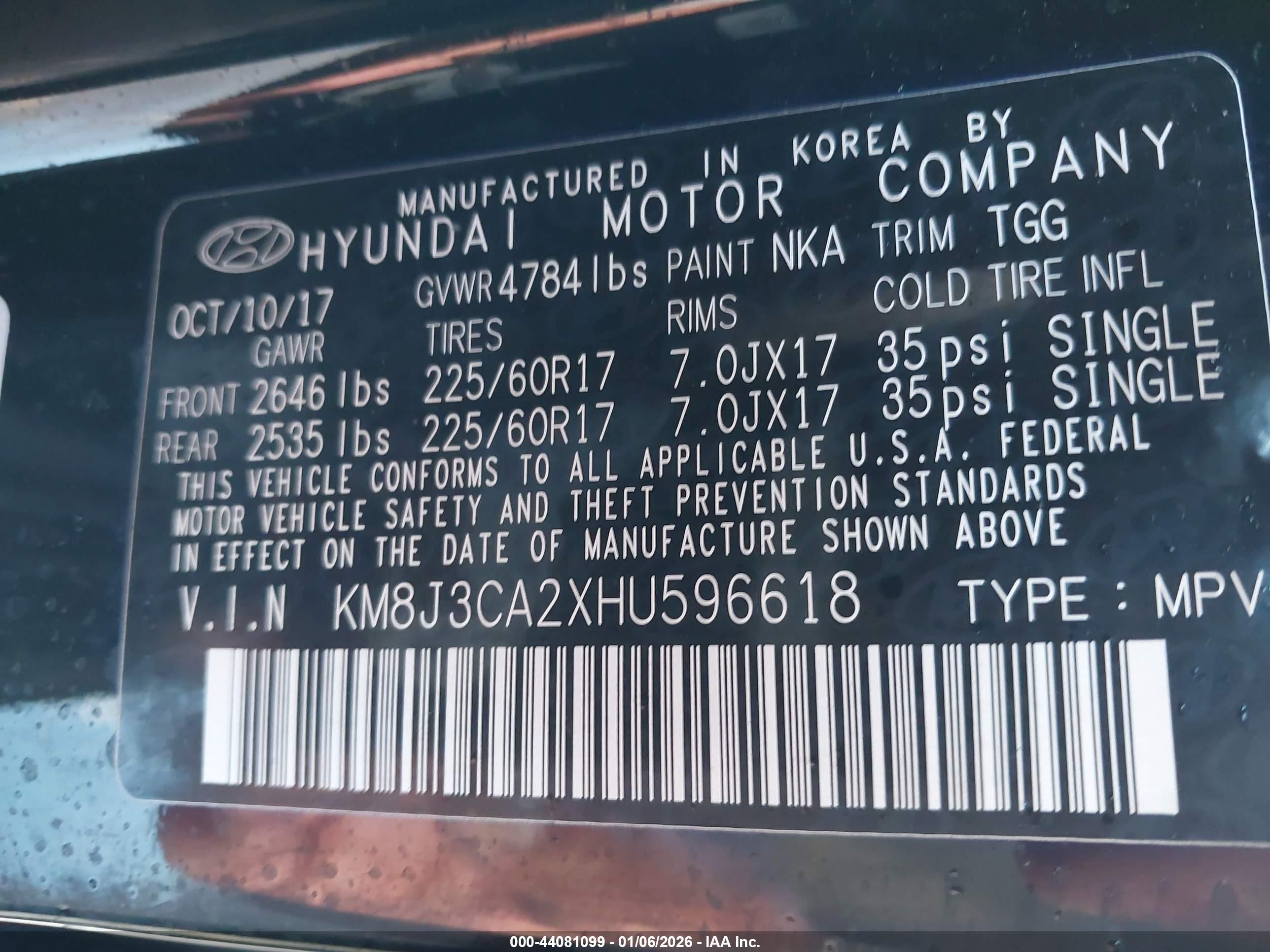 HYUNDAI TUCSON image 9