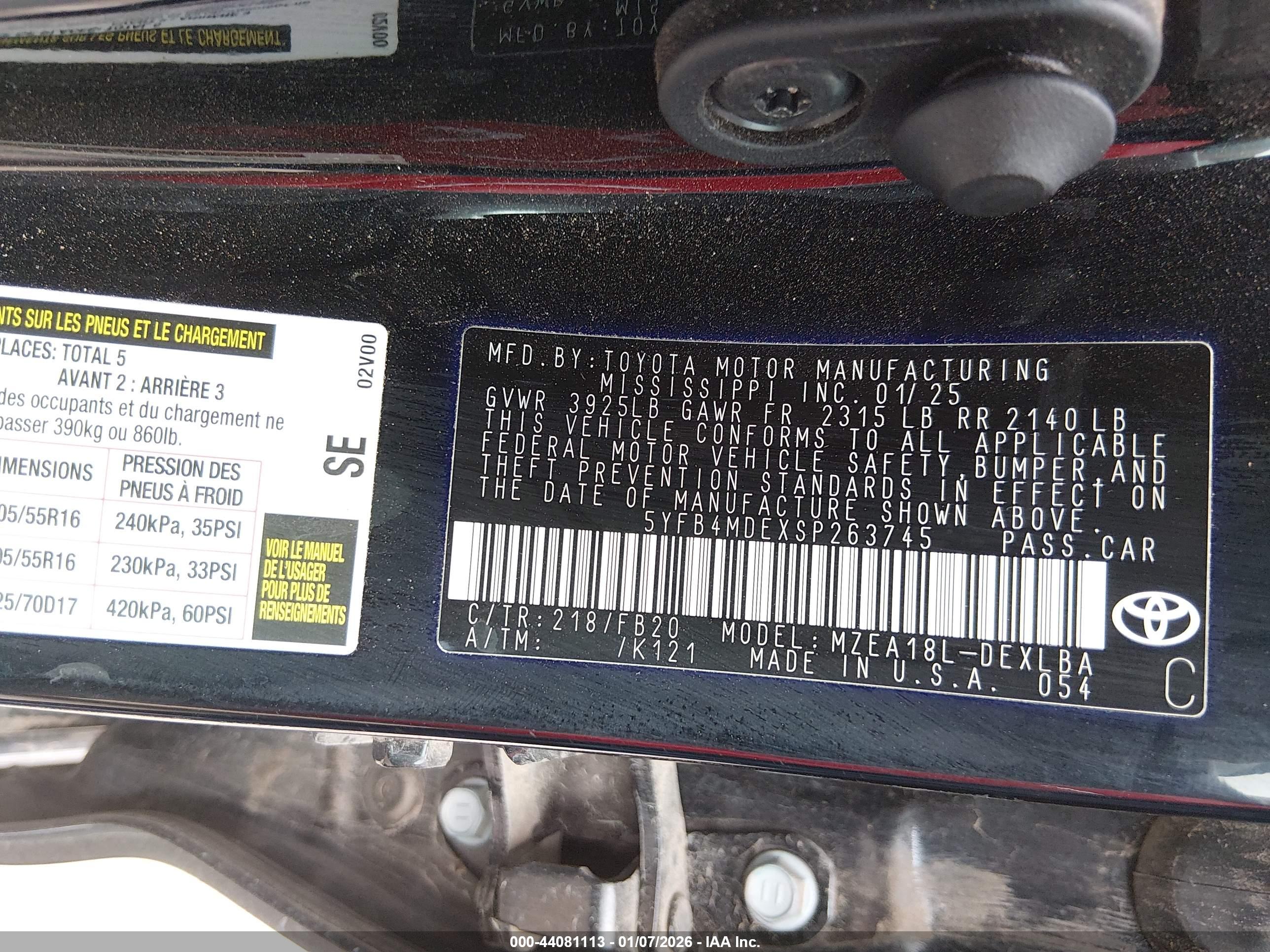 TOYOTA COROLLA image 9