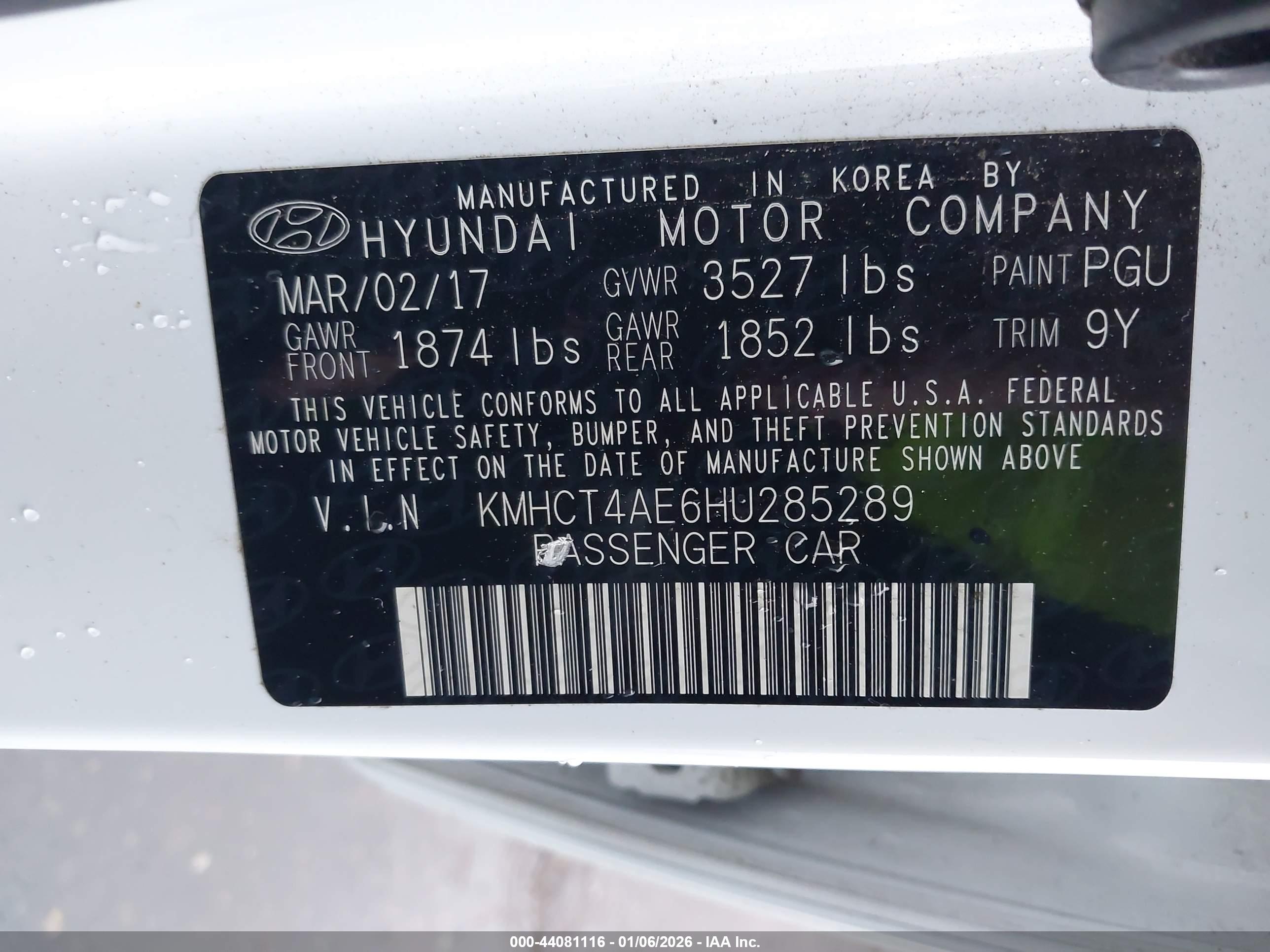 HYUNDAI ACCENT image 9