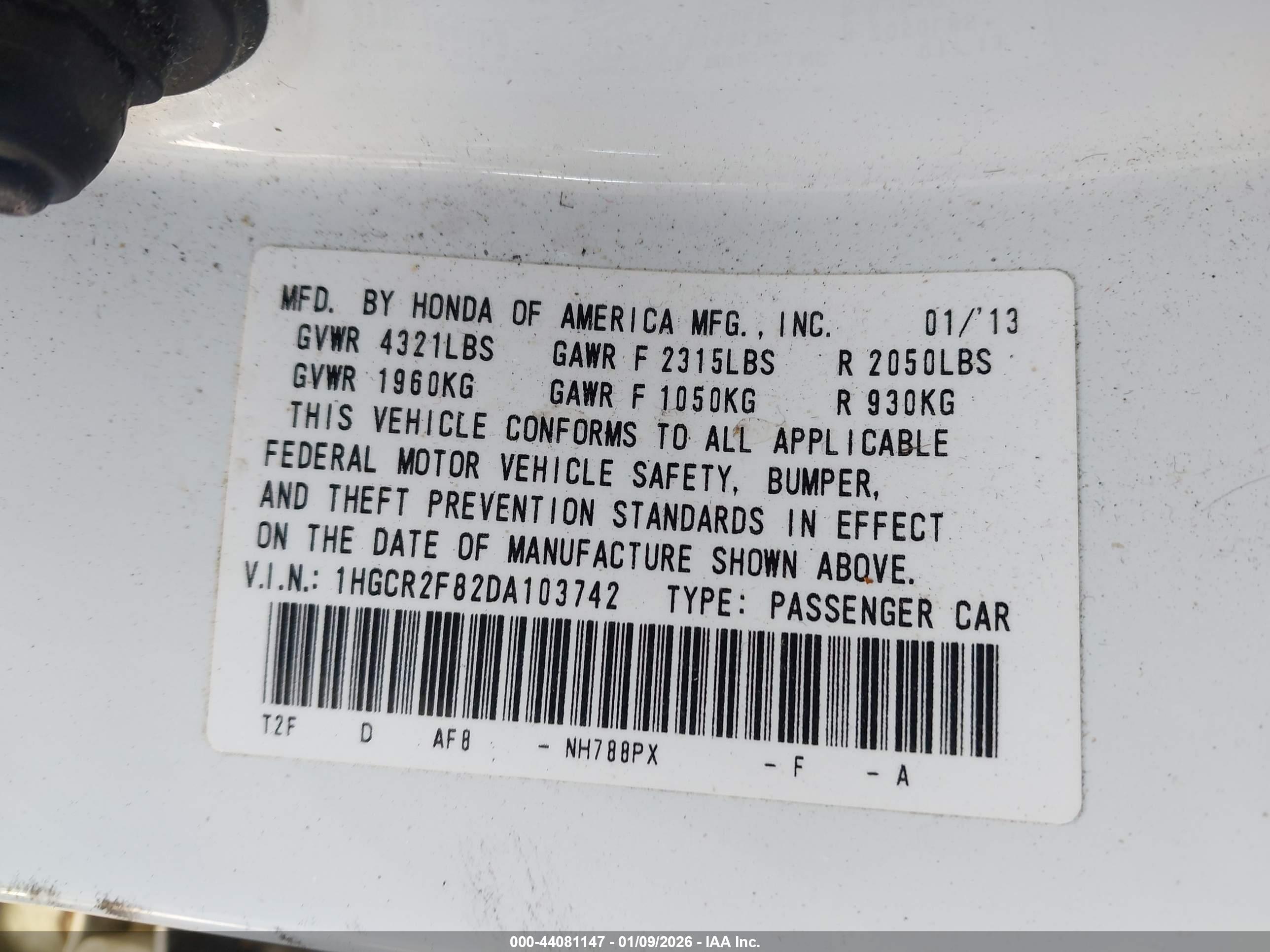 HONDA ACCORD image 9