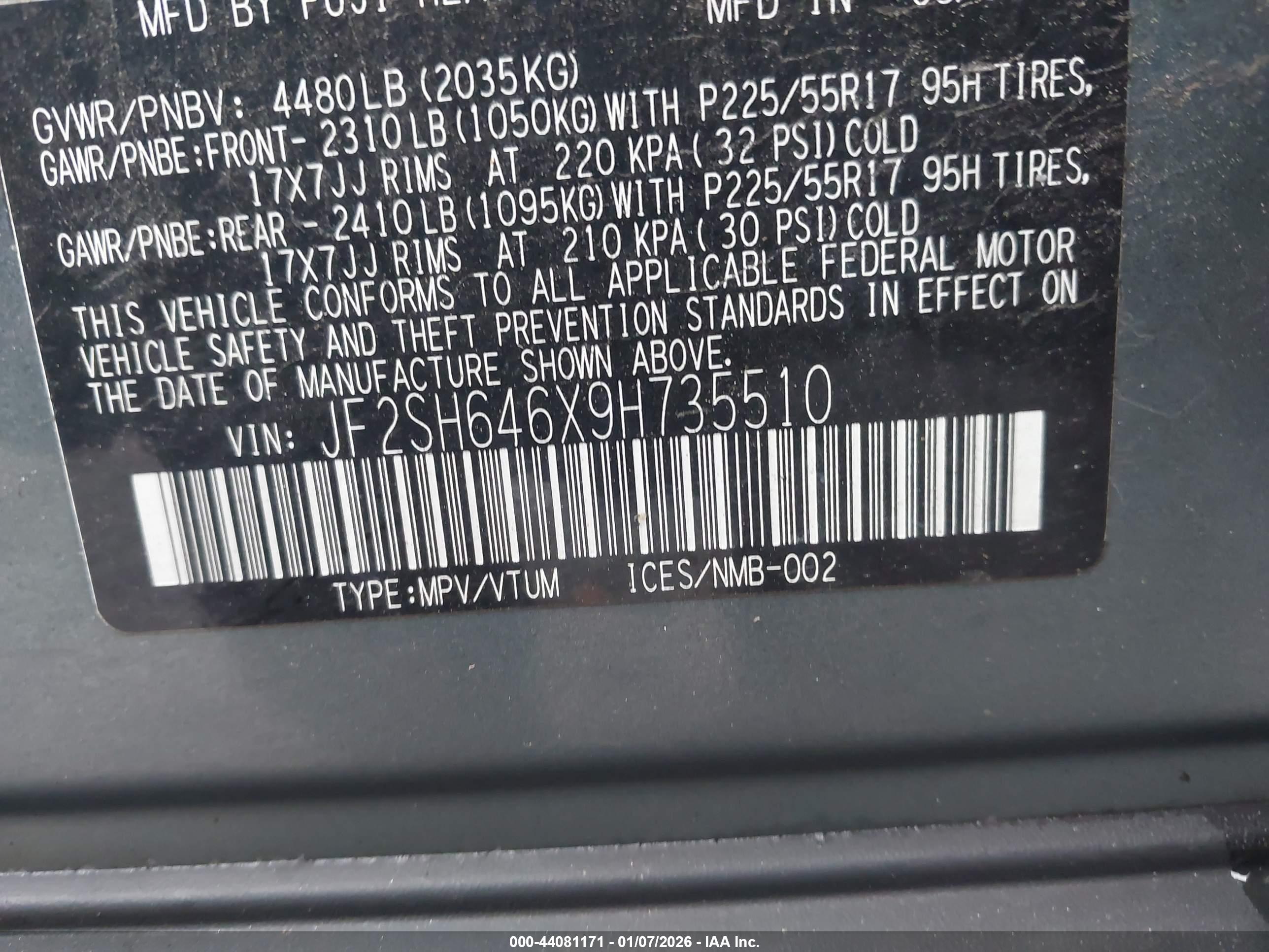 SUBARU FORESTER image 9