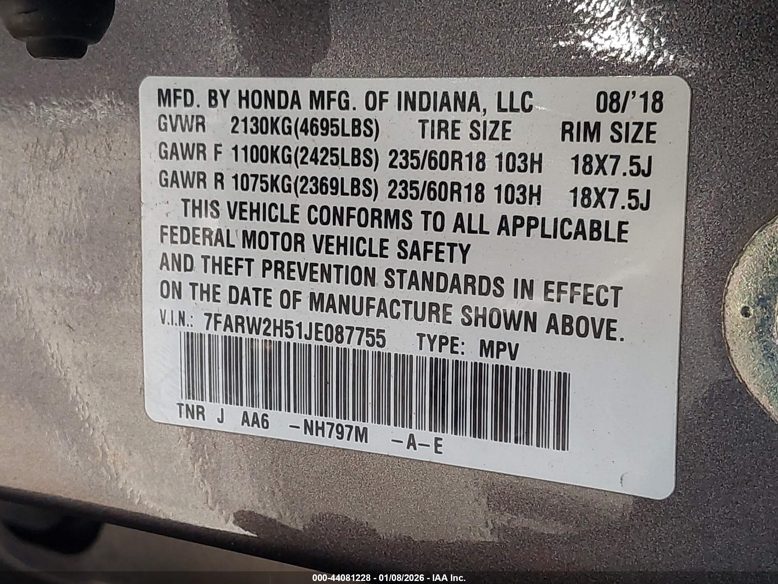 HONDA CR-V image 9