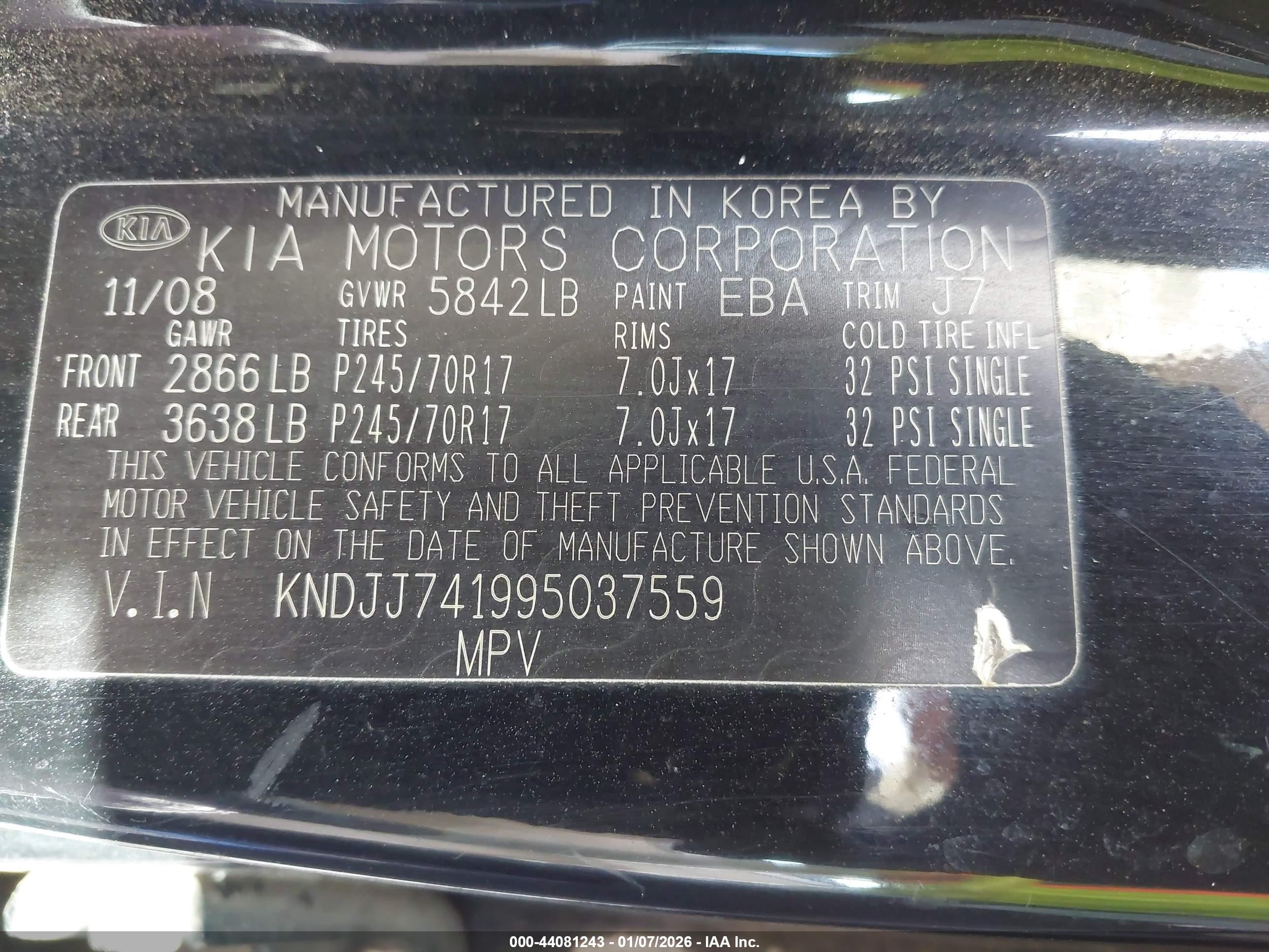 KIA BORREGO image 9