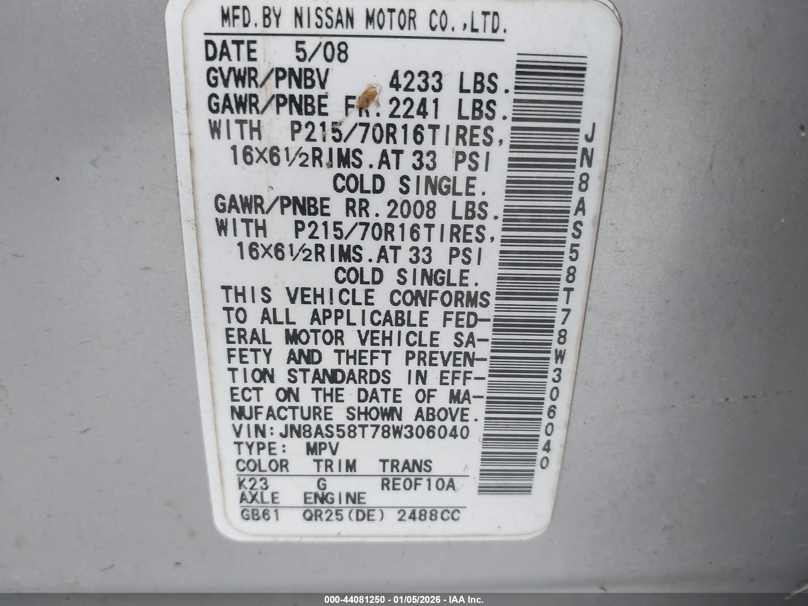 NISSAN ROGUE image 9