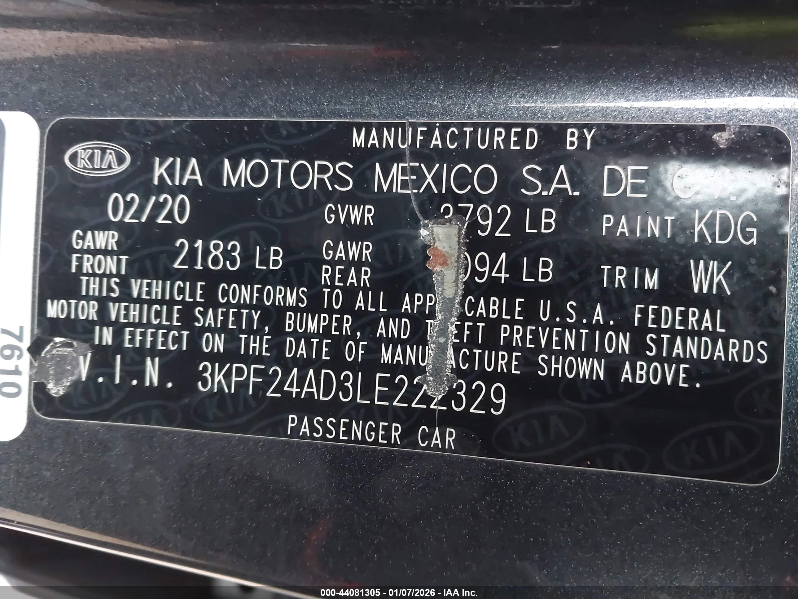 KIA FORTE image 9