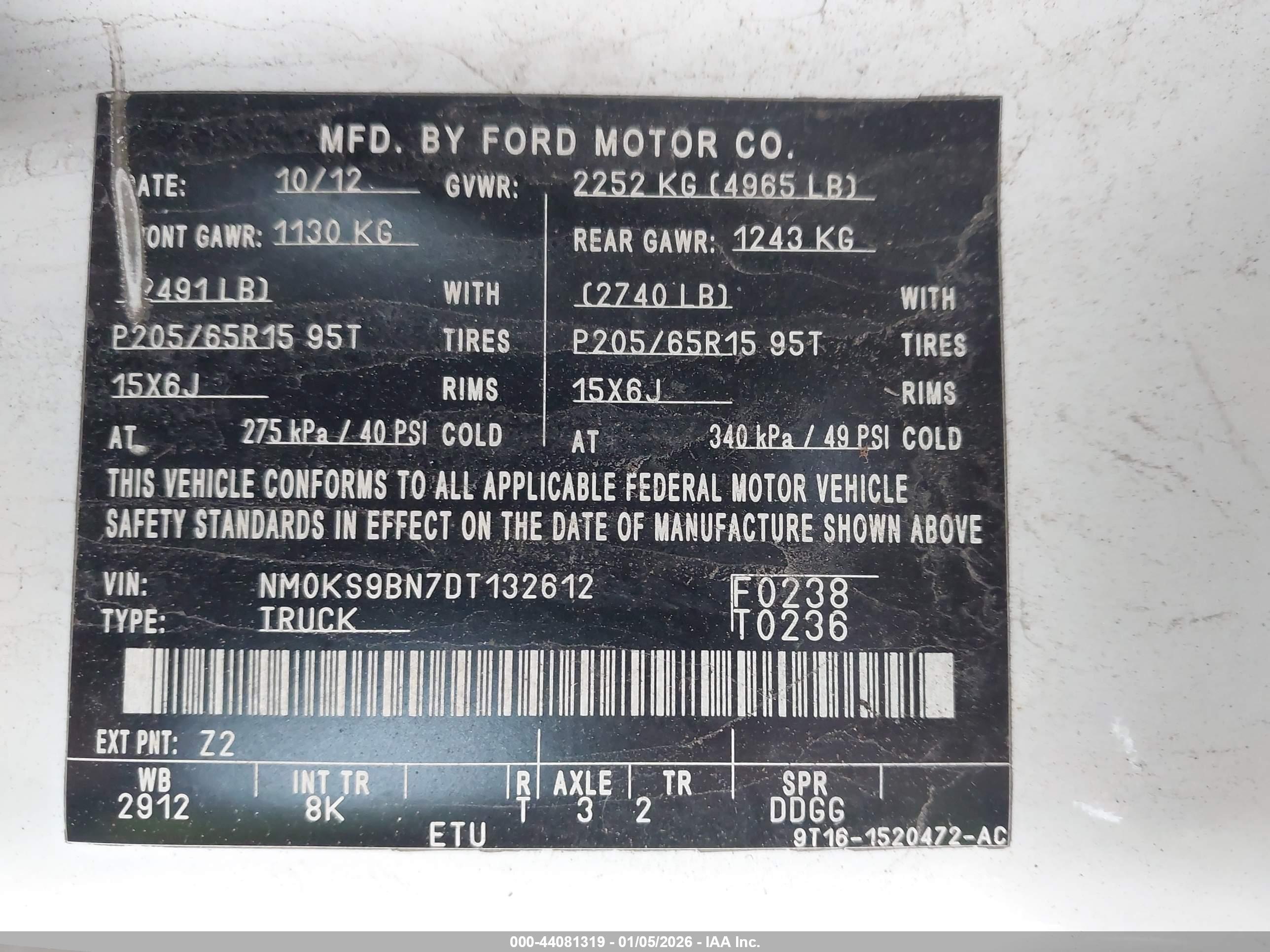FORD TRANSIT image 9
