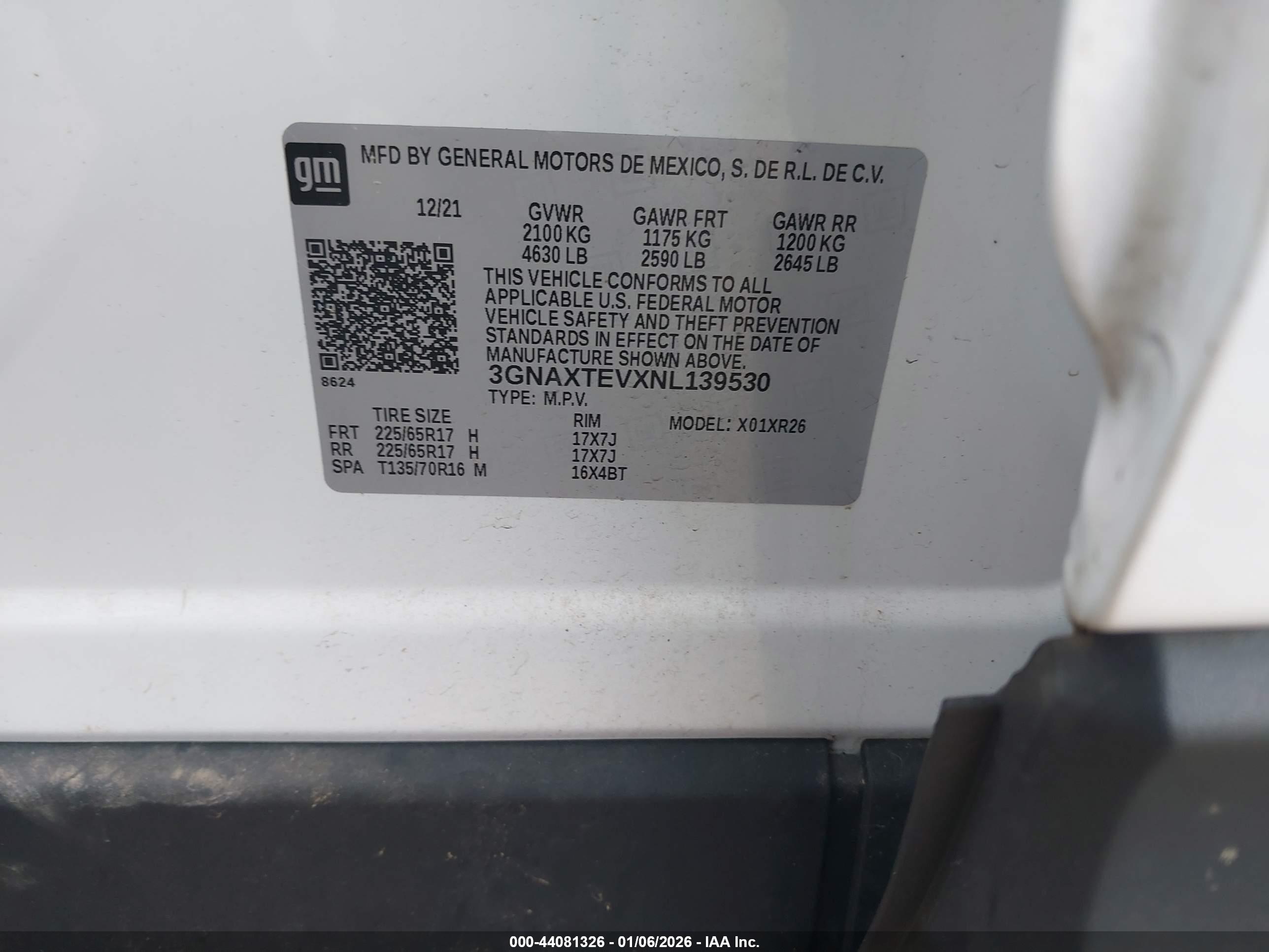 CHEVROLET EQUINOX image 9