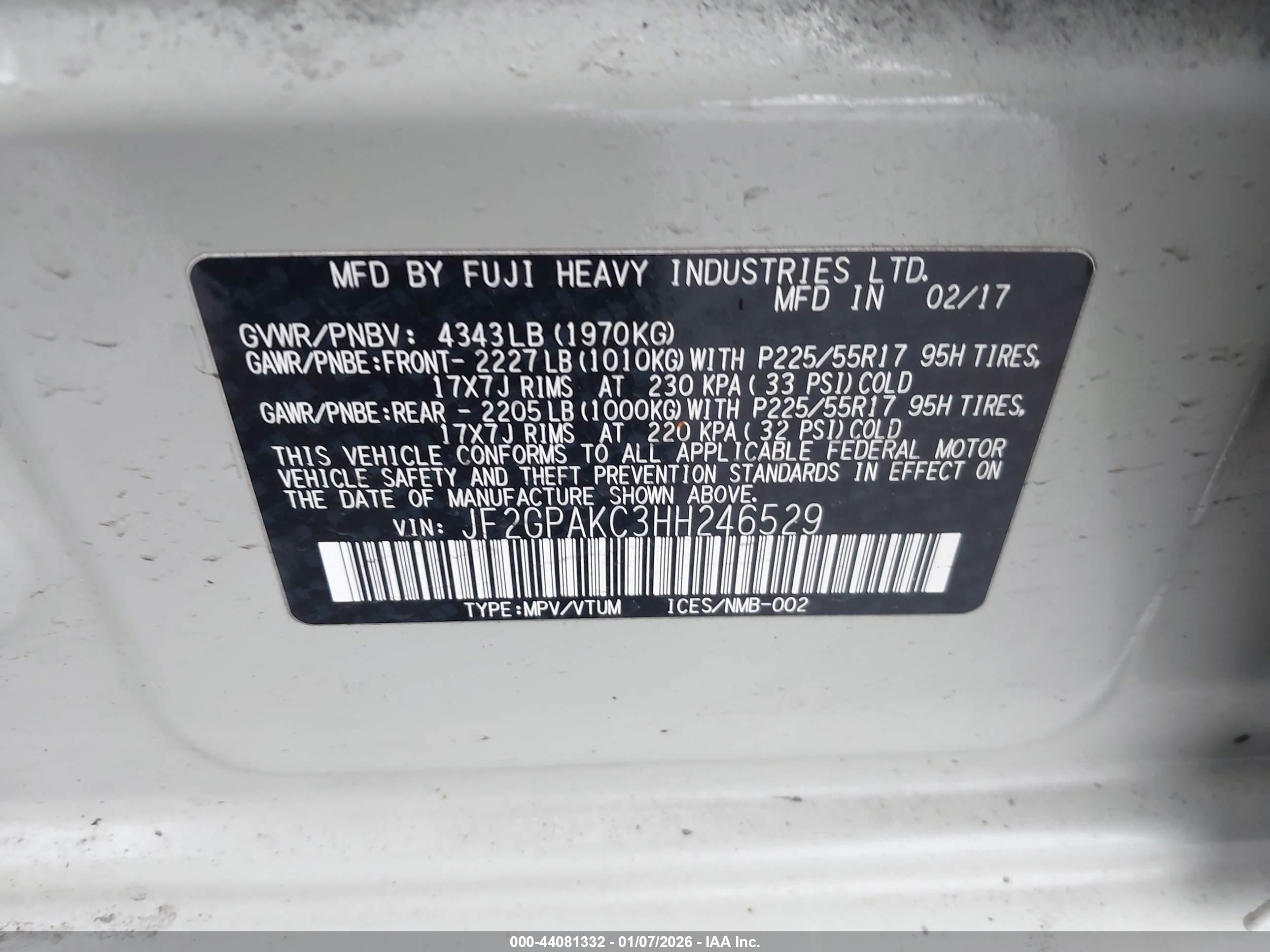 SUBARU CROSSTREK image 9