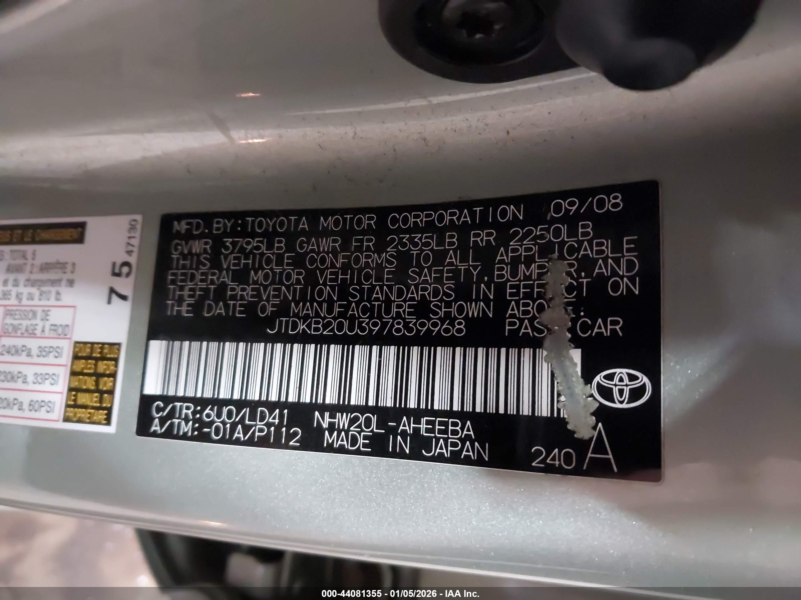 TOYOTA PRIUS image 9