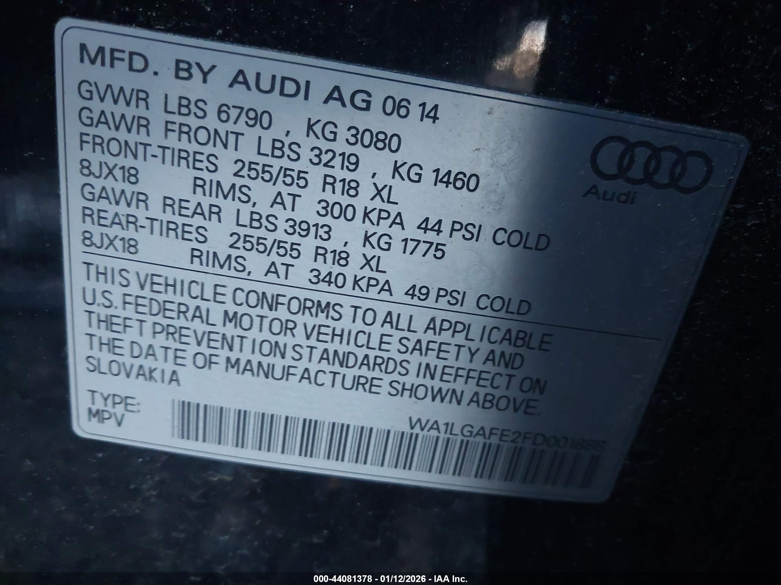 AUDI Q7 image 9