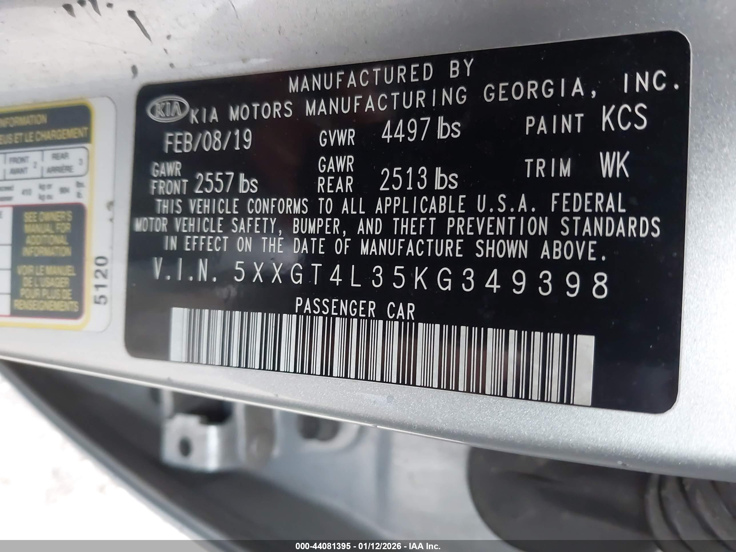 KIA OPTIMA image 9