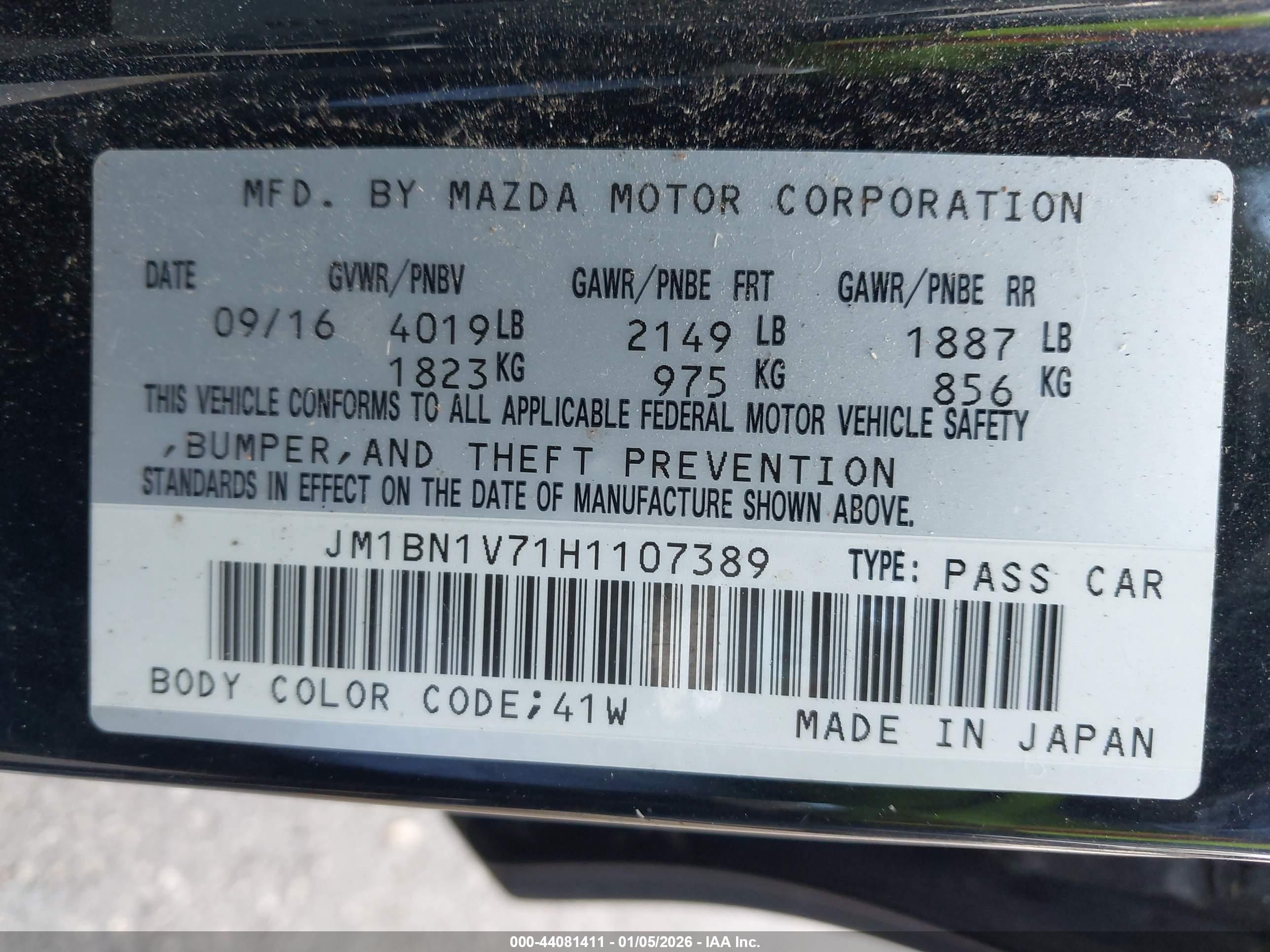 MAZDA MAZDA3 image 9