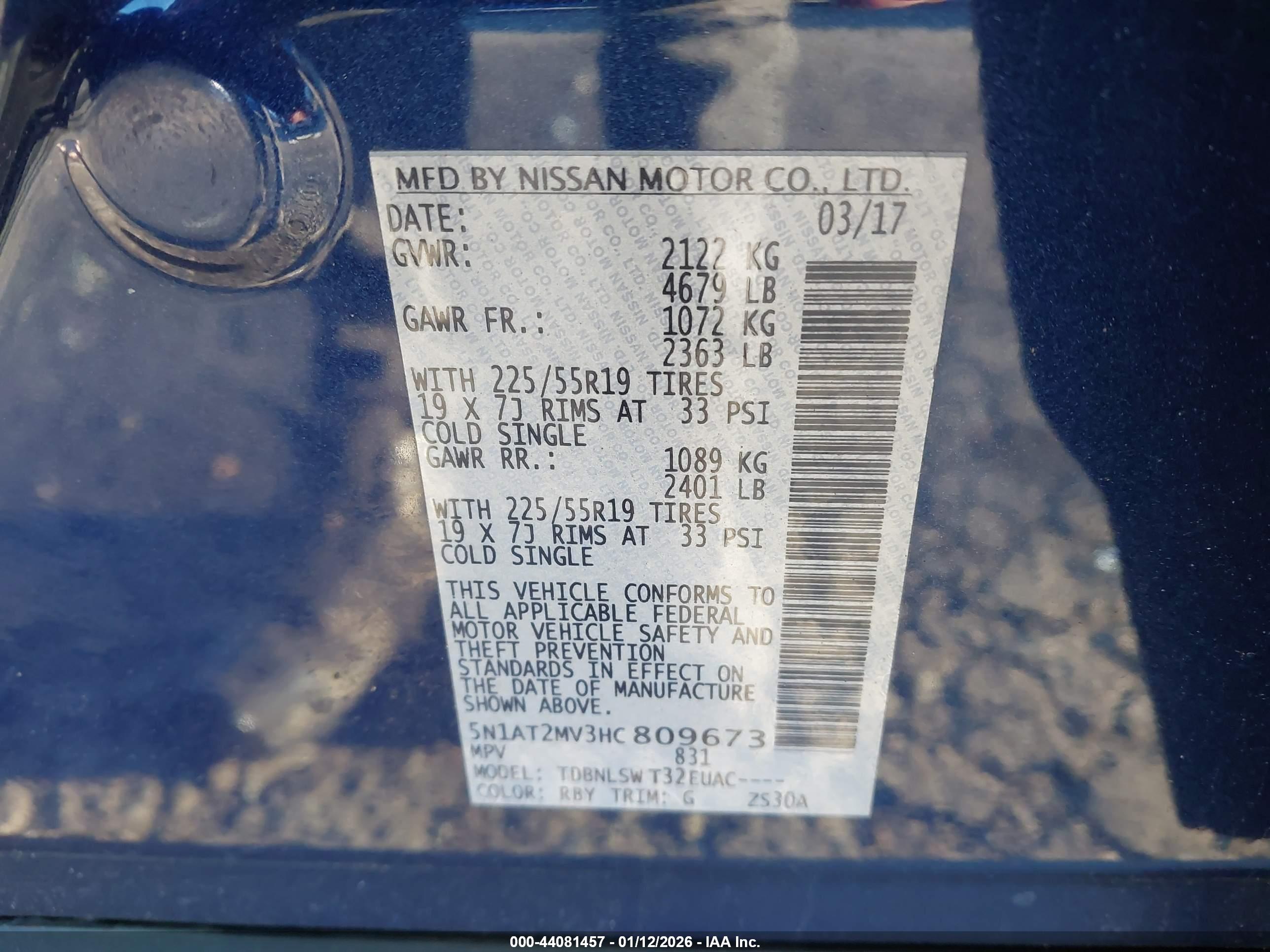 NISSAN ROGUE image 9