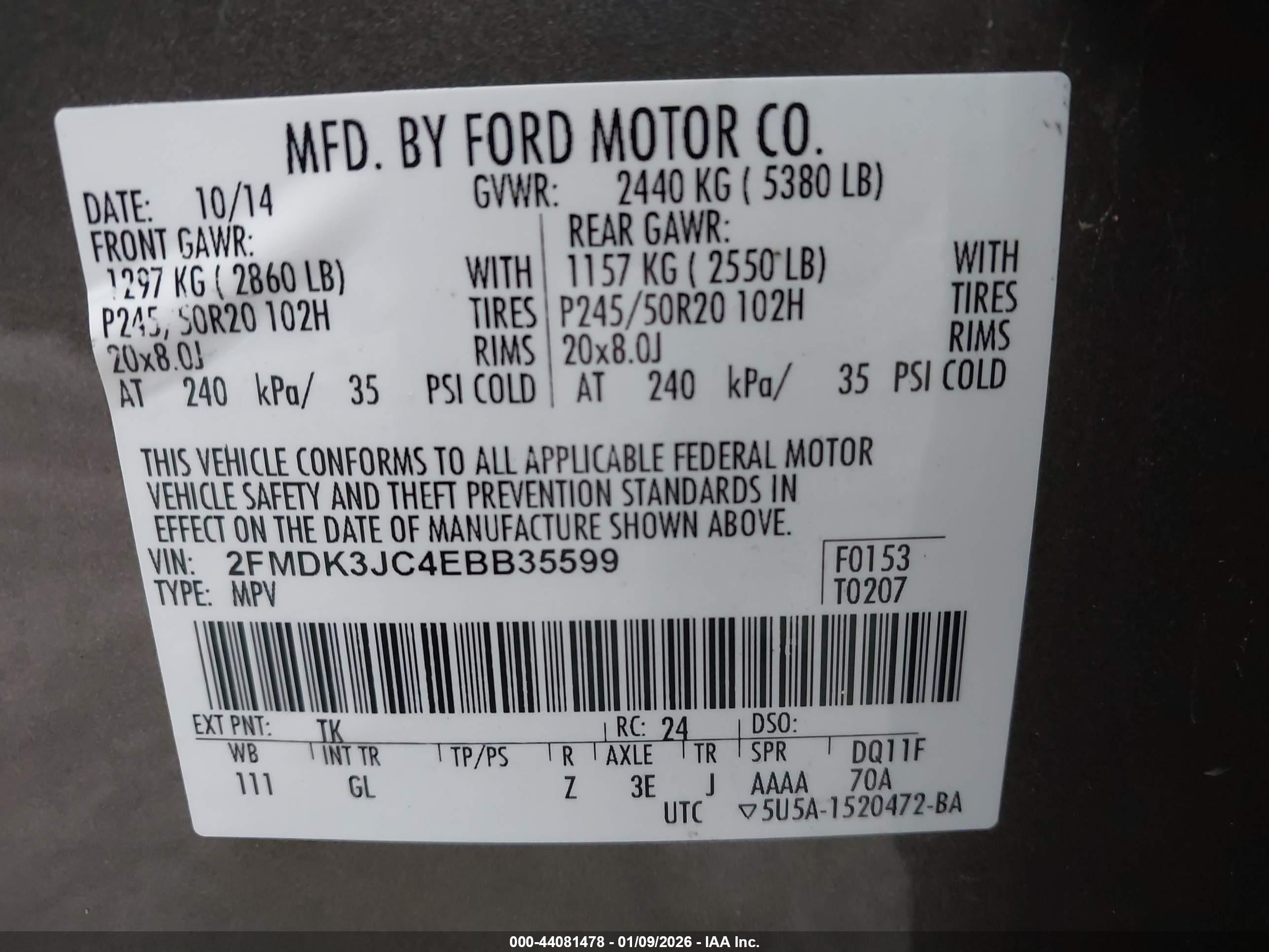 FORD EDGE image 9