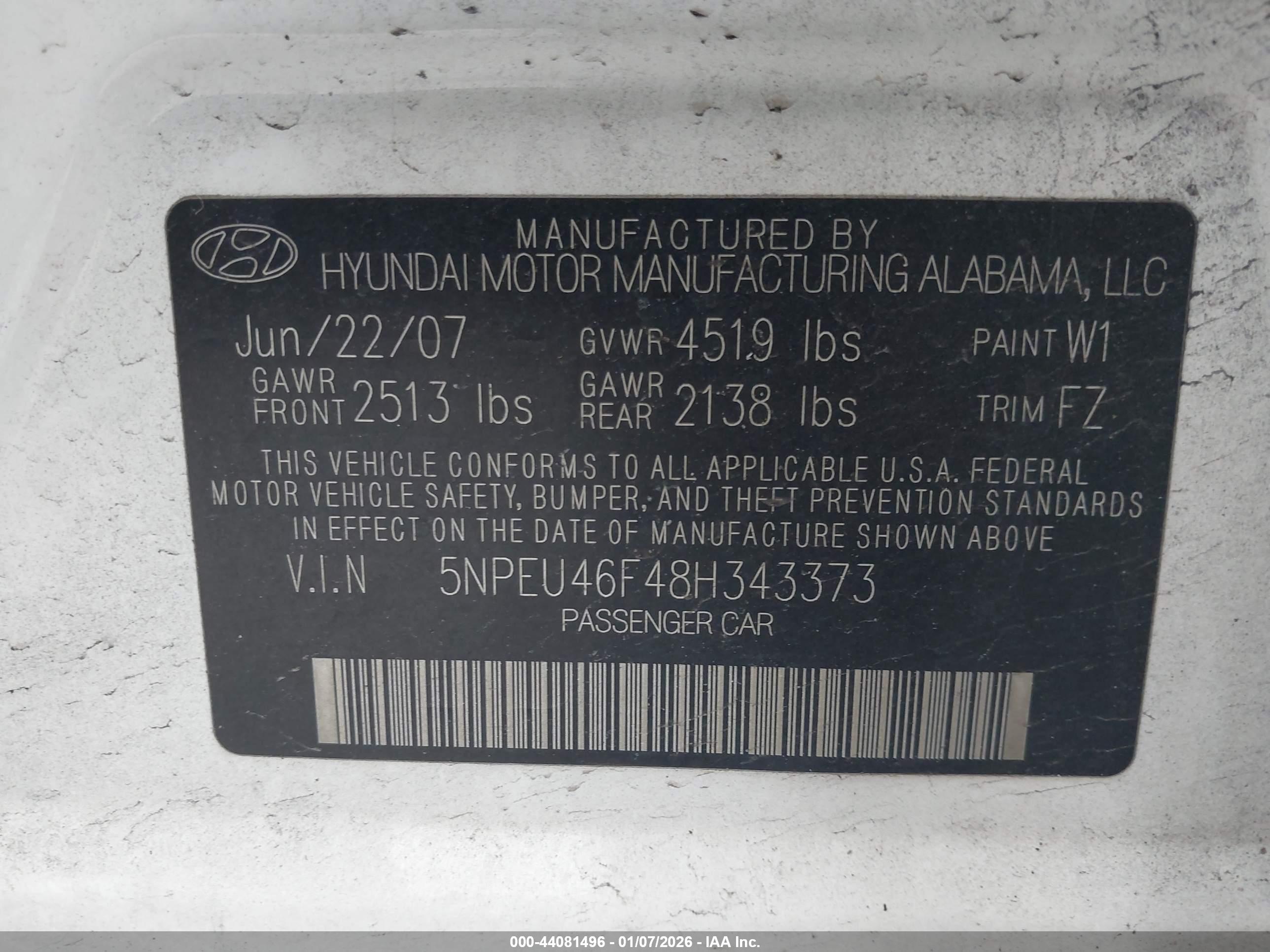 HYUNDAI SONATA image 9